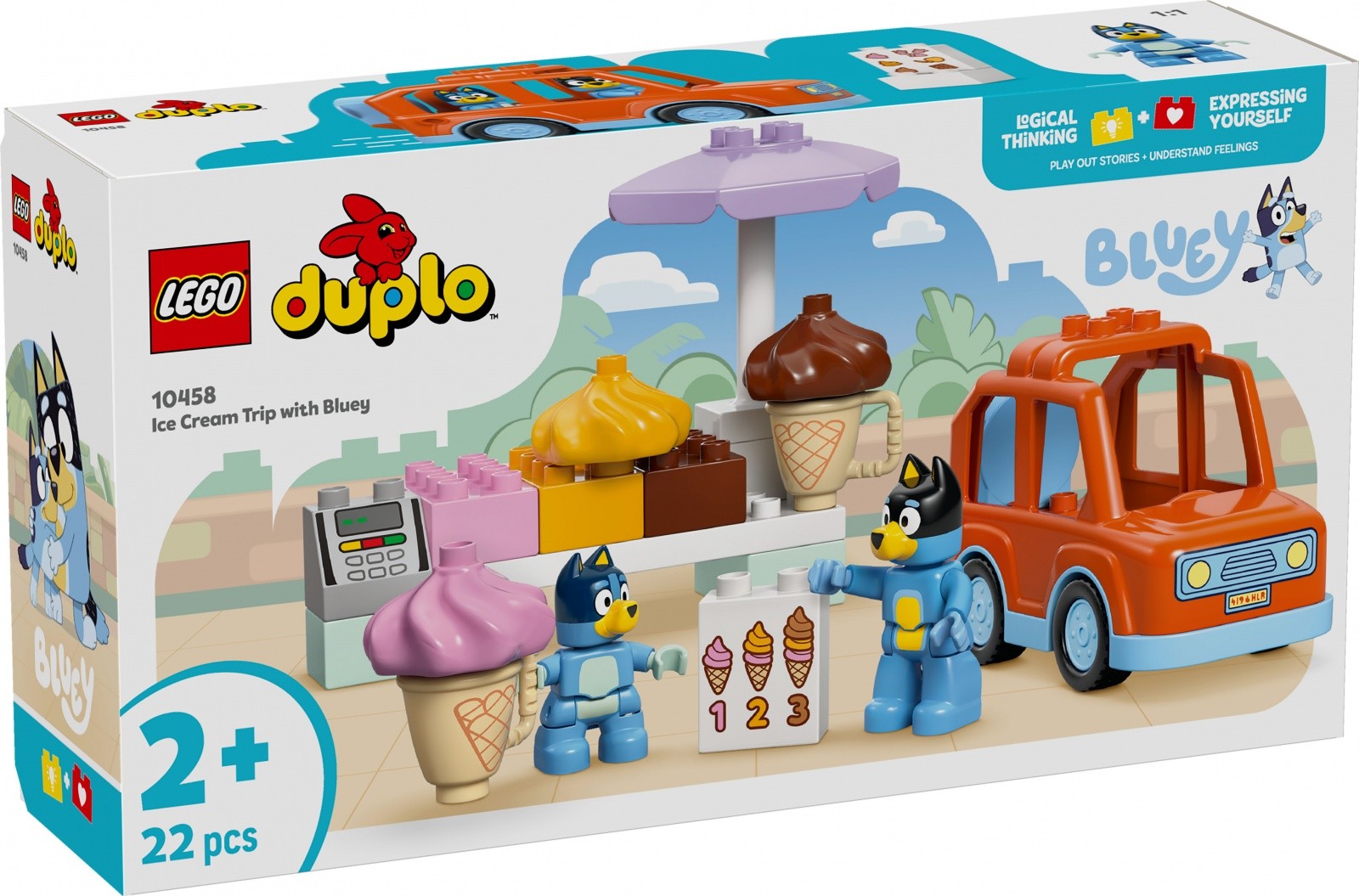 LEGO DUPLO Bluey 10458 Izlet po sladoled