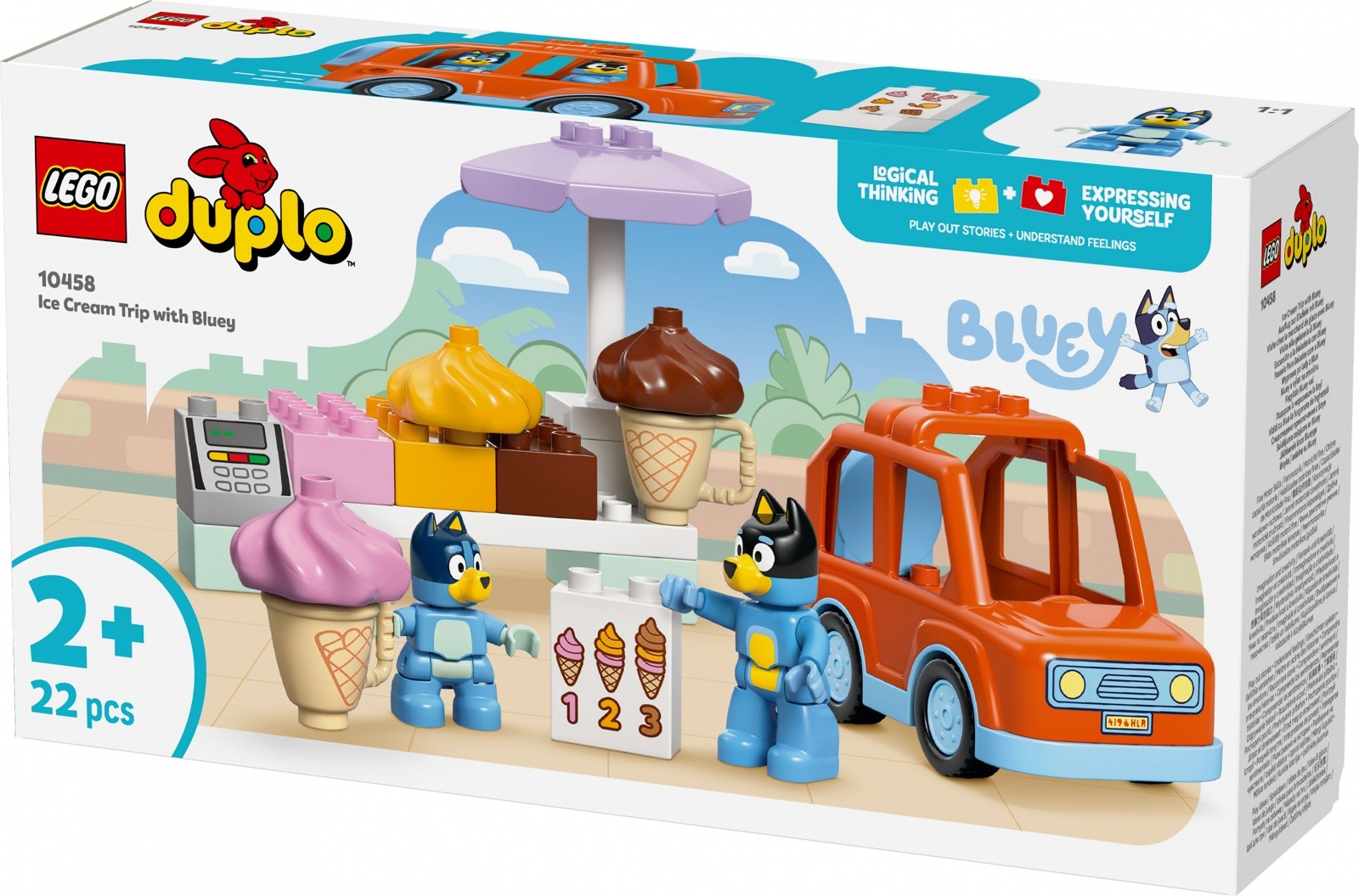 LEGO DUPLO Bluey 10458 Izlet po sladoled 2
