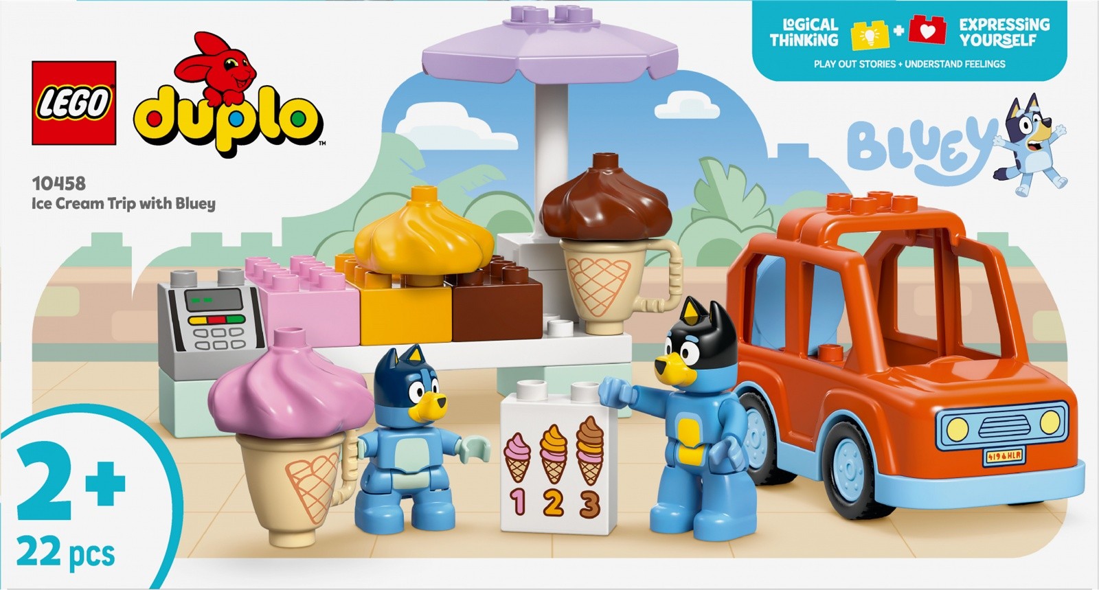 LEGO DUPLO Bluey 10458 Izlet po sladoled 3