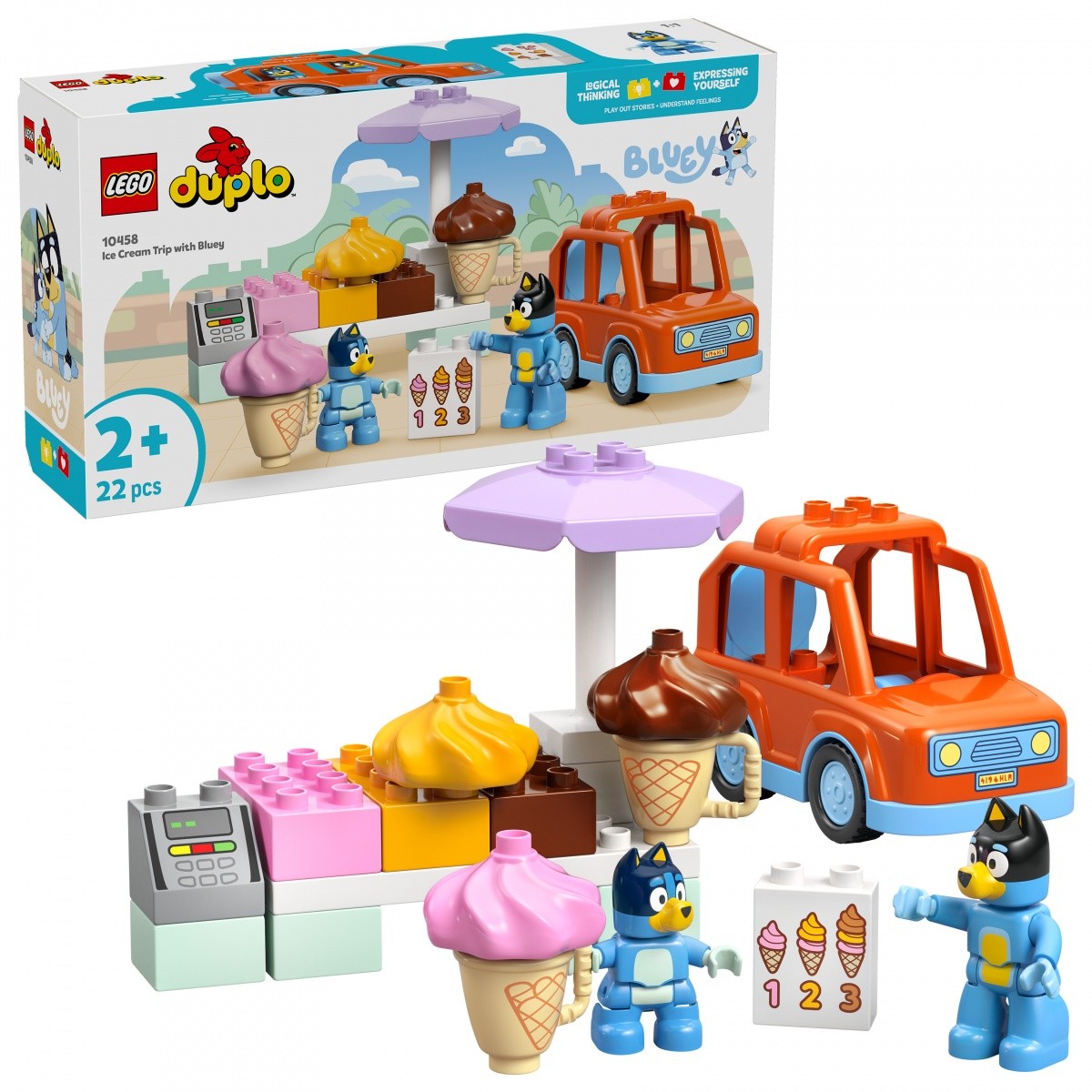 LEGO DUPLO Bluey 10458 Izlet po sladoled 4
