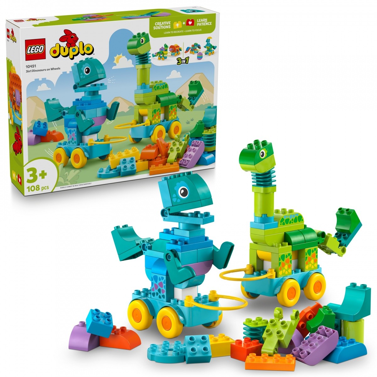 LEGO DUPLO 10451 Dinozavri na kolesih 3