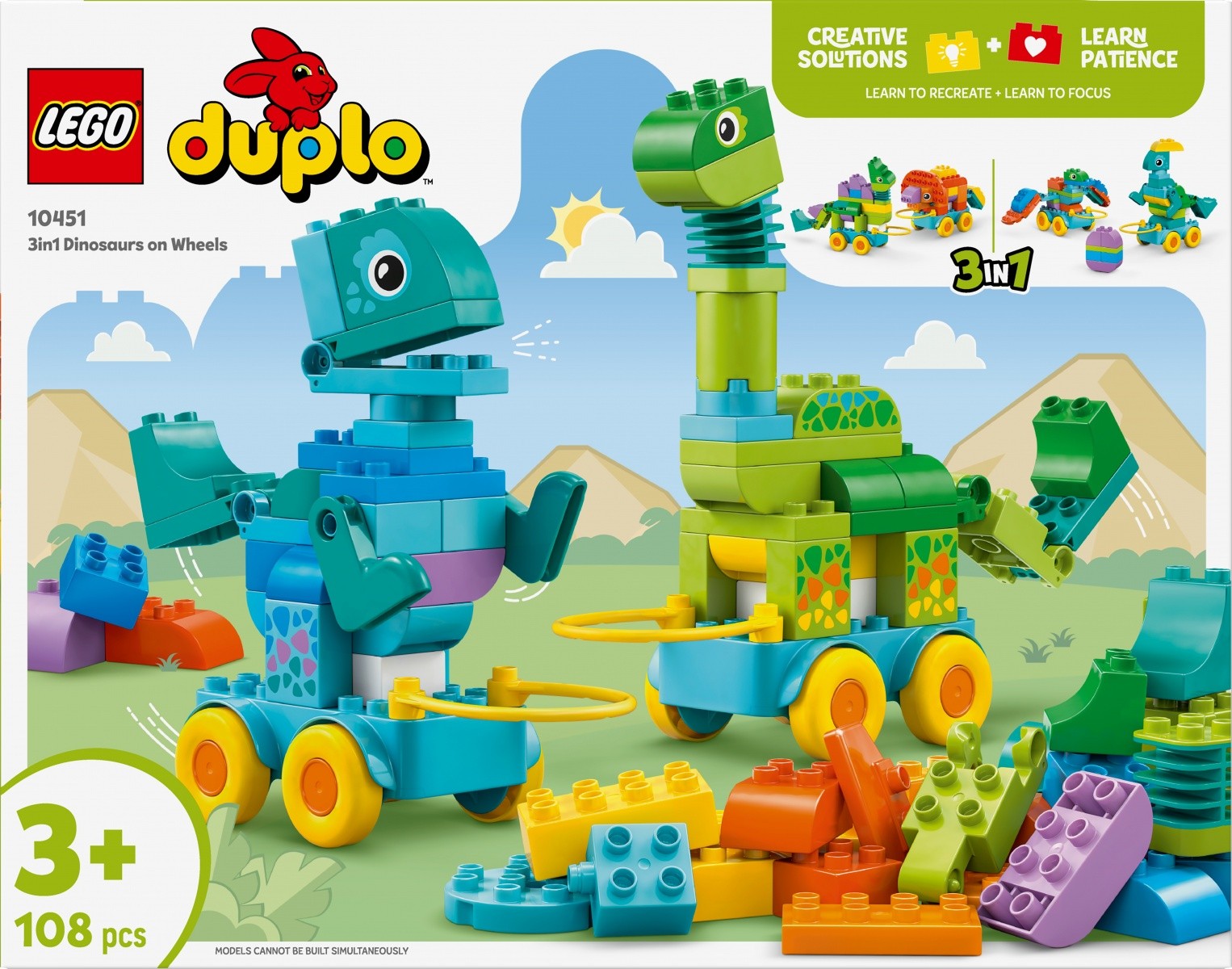 LEGO DUPLO 10451 Dinozavri na kolesih 4