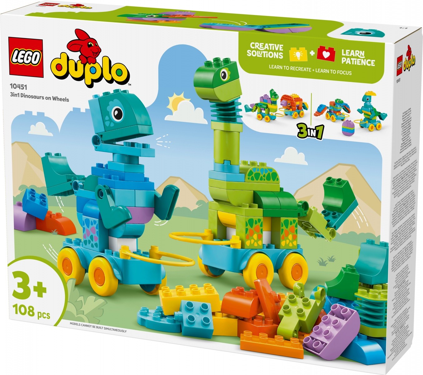 LEGO DUPLO 10451 Dinozavri na kolesih 5