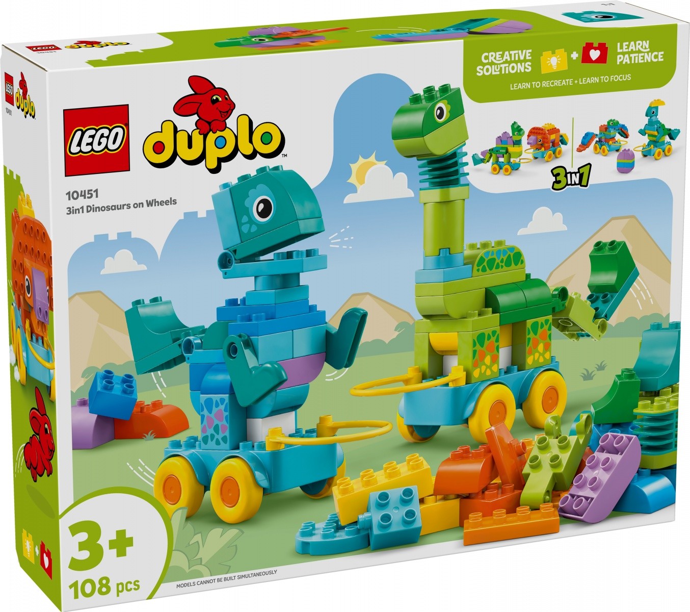 LEGO DUPLO 10451 Dinozavri na kolesih
