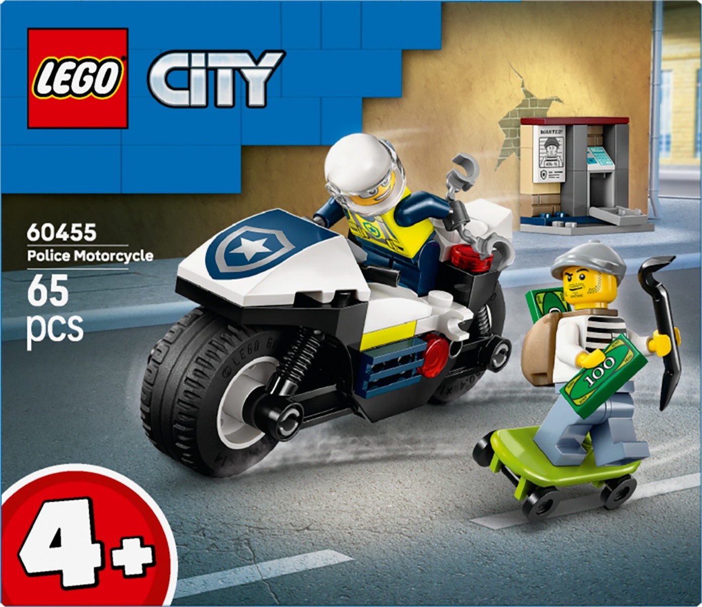 LEGO City 60455 - Policijski pregon na motorju 4