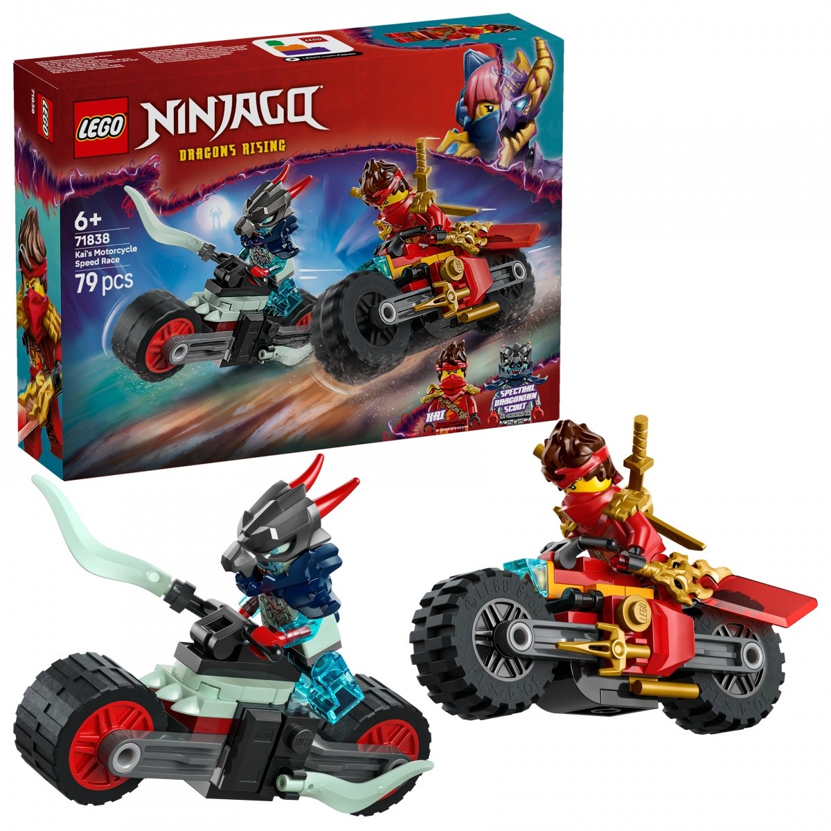 LEGO Ninjago 71838 Kaijev motorni čoln 3