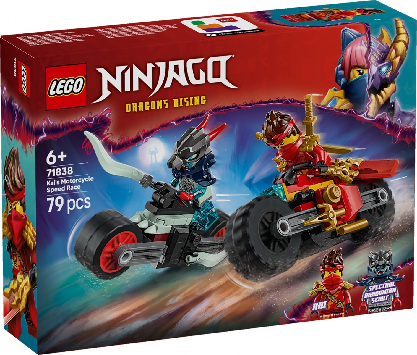 LEGO Ninjago 71838 Kaijev motorni čoln