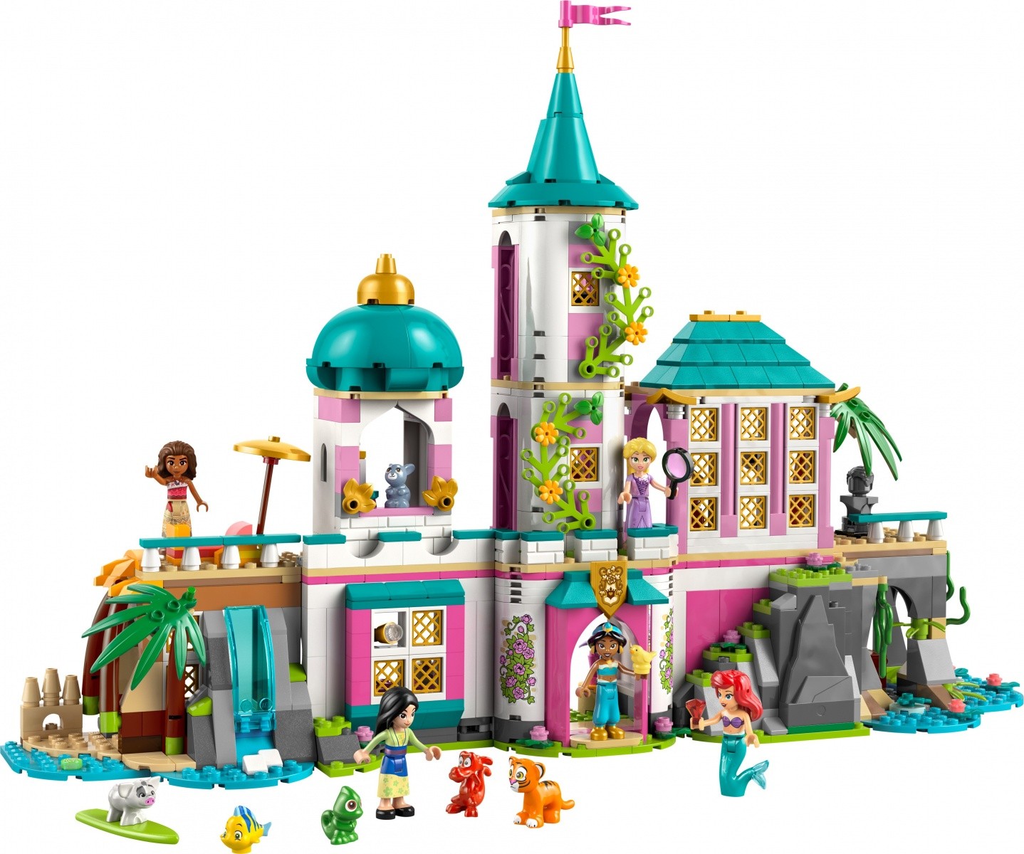 LEGO Disney 43267 - Princeskin grad in kraljevske živali 2