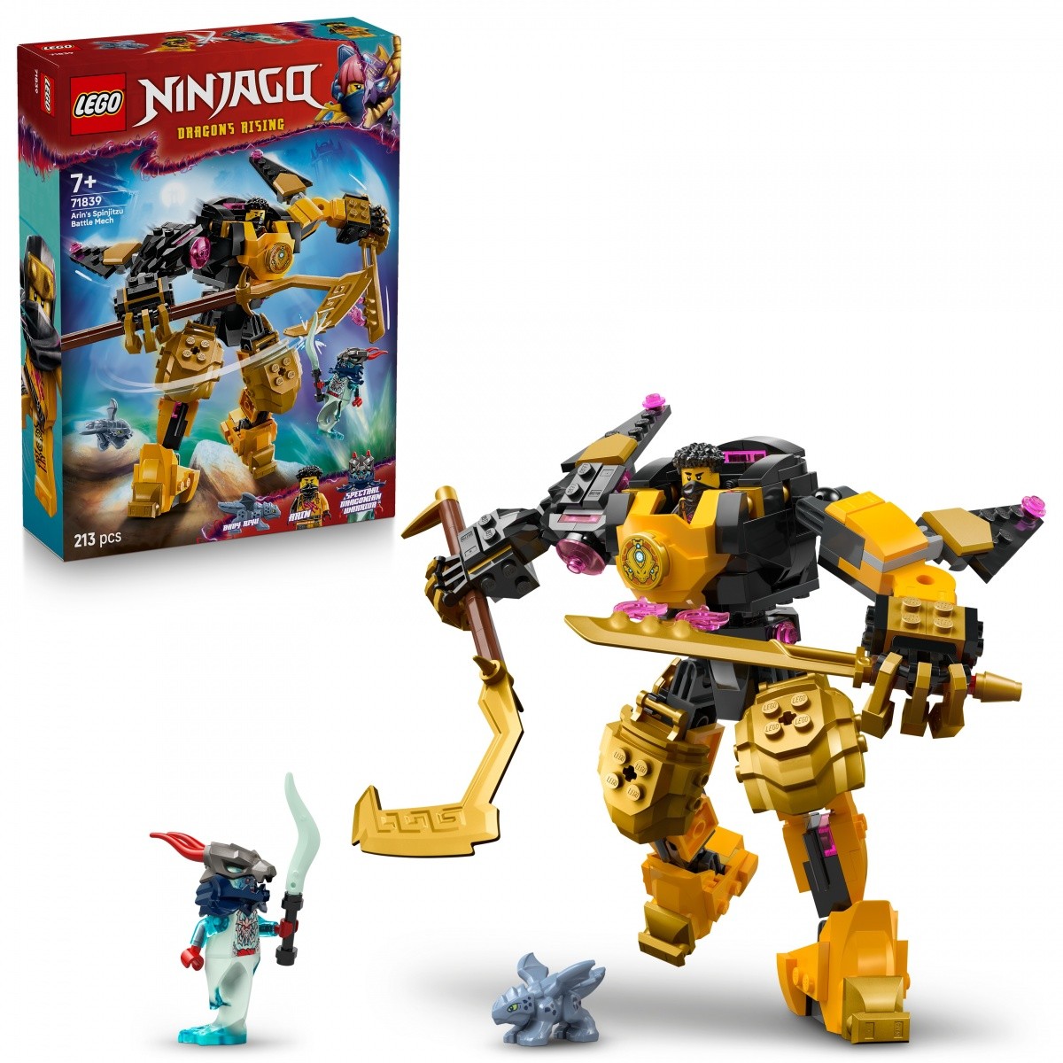 LEGO Ninjago 71839 Arinin Spinjitzu bojni meh 3