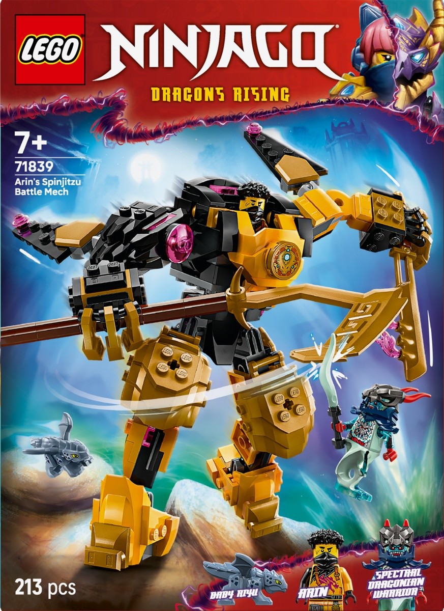 LEGO Ninjago 71839 Arinin Spinjitzu bojni meh 4