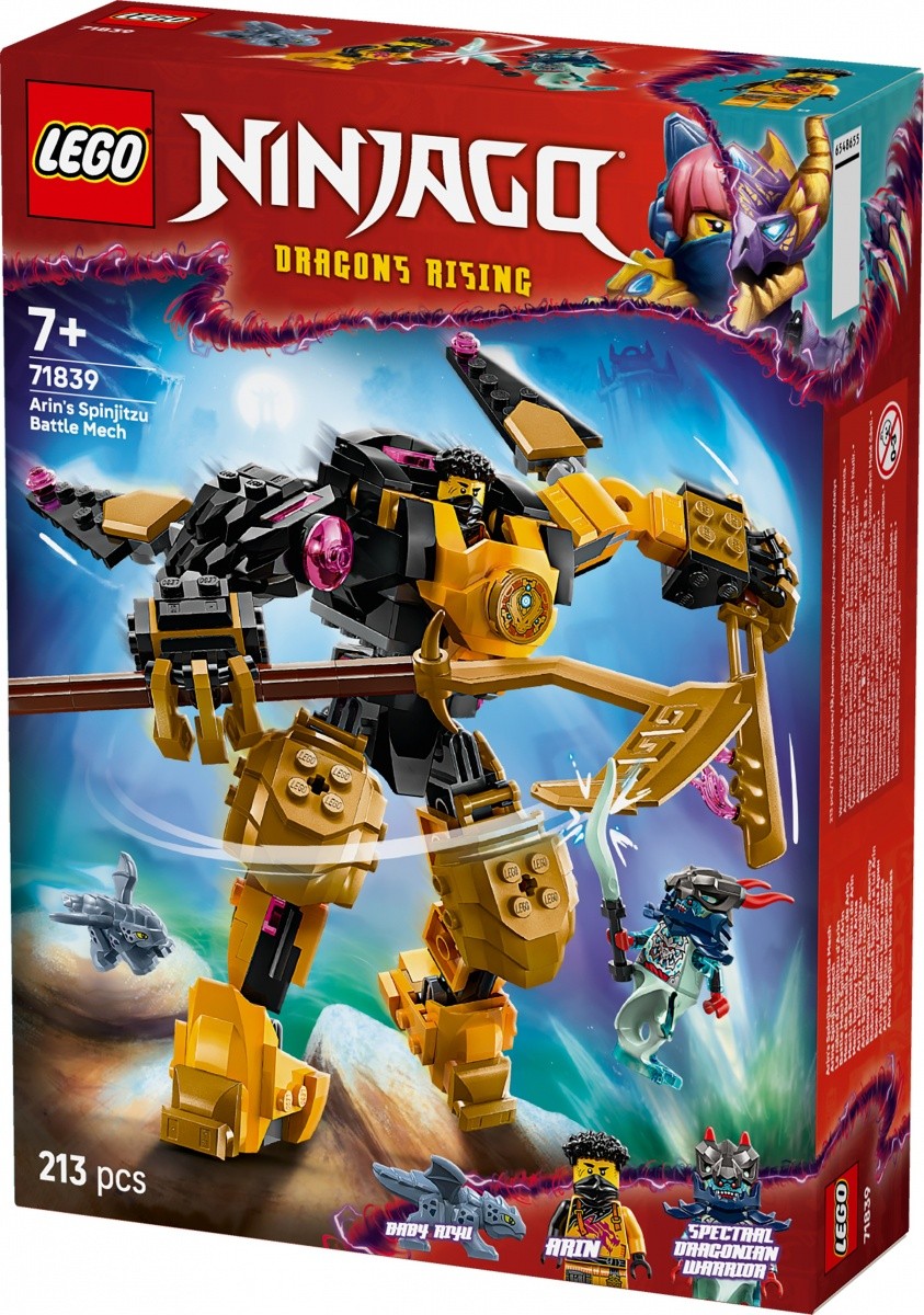 LEGO Ninjago 71839 Arinin Spinjitzu bojni meh 5