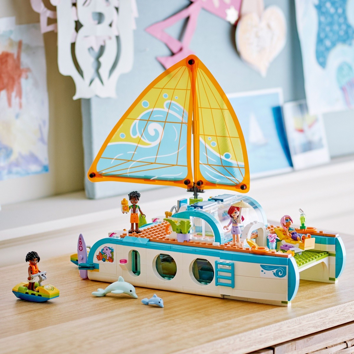 LEGO Friends 42664 Plovilo za pustolovščine na otoku, komplet za gradnjo 6