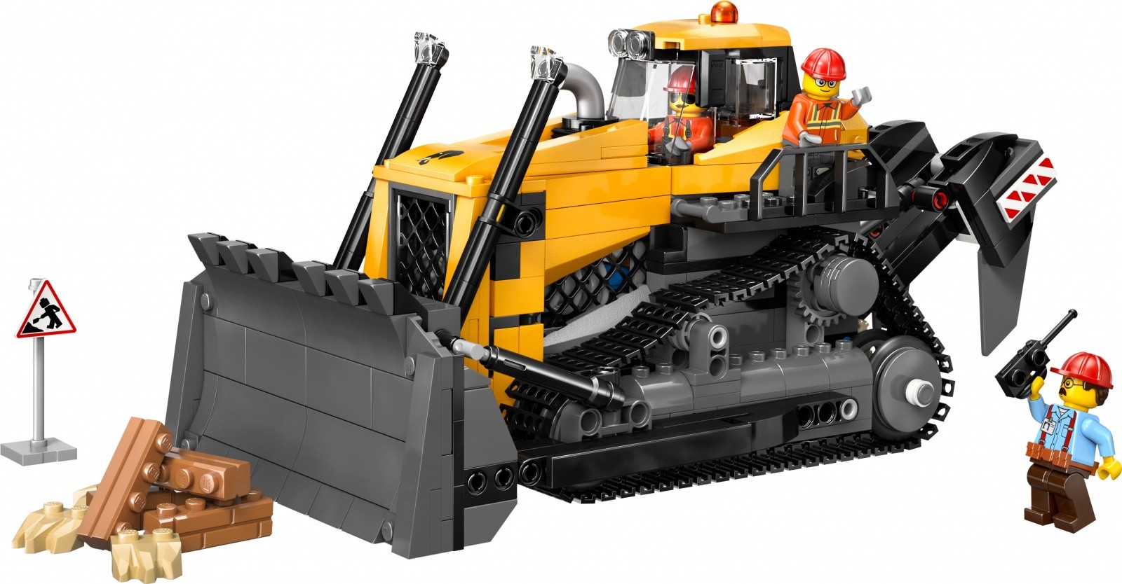 LEGO City 60466 - Rumeni buldožer z nalagalnikom 2