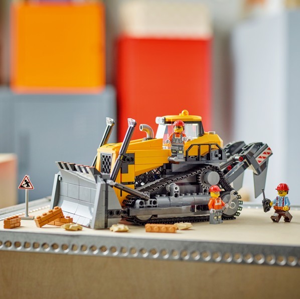 LEGO City 60466 - Rumeni buldožer z nalagalnikom 3