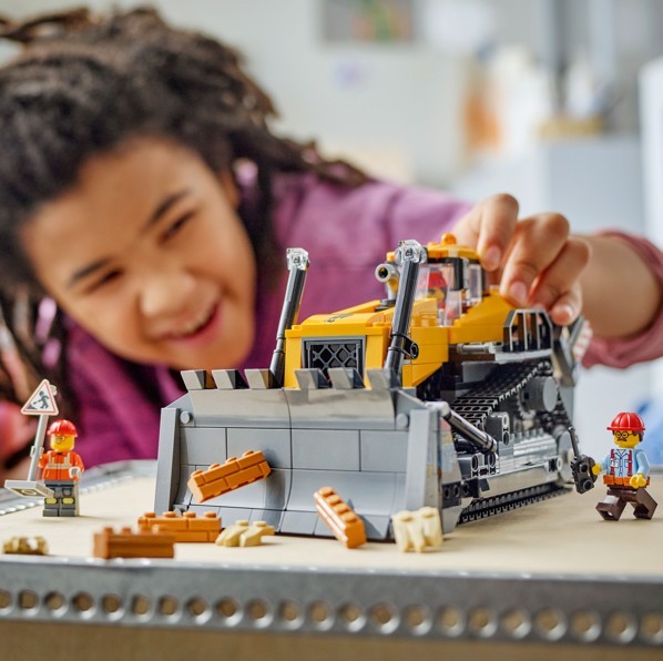 LEGO City 60466 - Rumeni buldožer z nalagalnikom 4