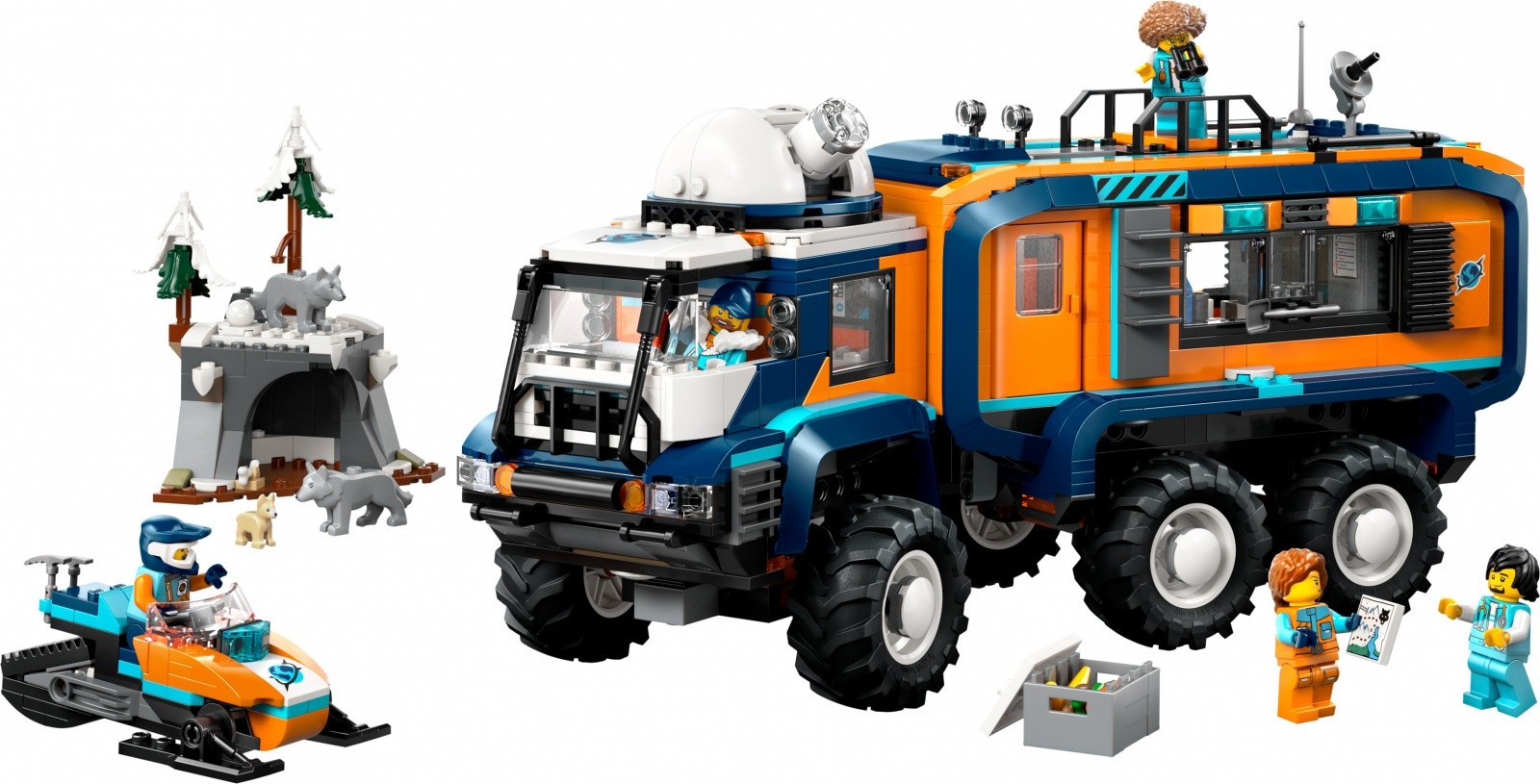 LEGO City 60471 - Tovornjak s hladilno enoto Arktične raziskovalke 2