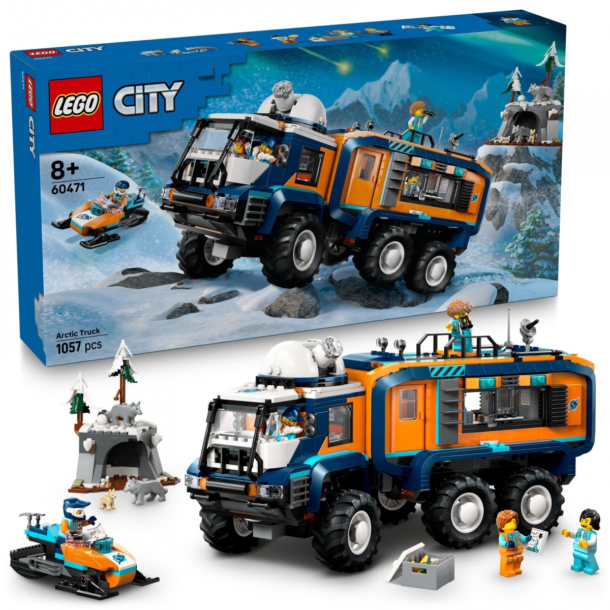 LEGO City 60471 - Tovornjak s hladilno enoto Arktične raziskovalke 3