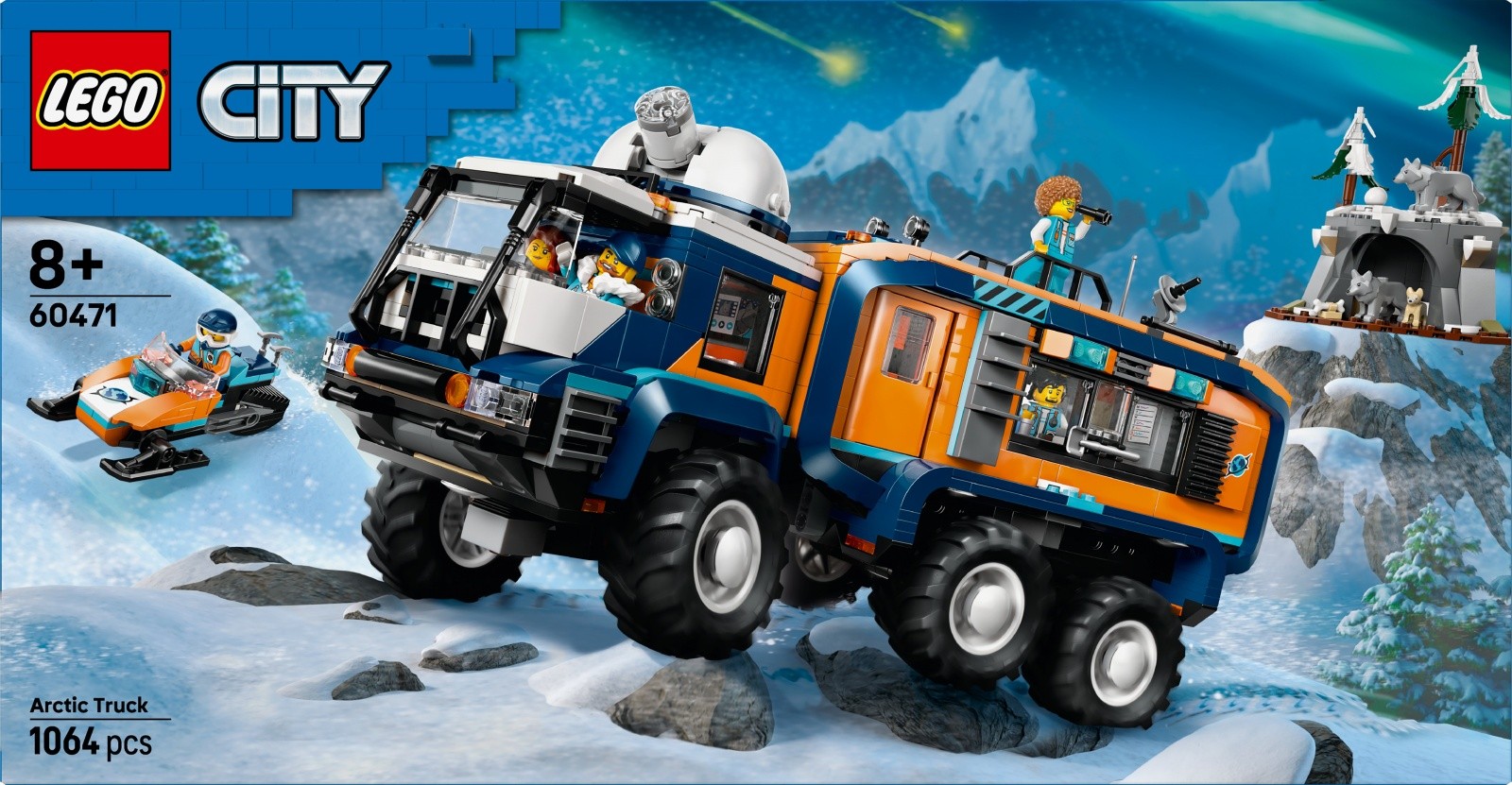 LEGO City 60471 - Tovornjak s hladilno enoto Arktične raziskovalke 4