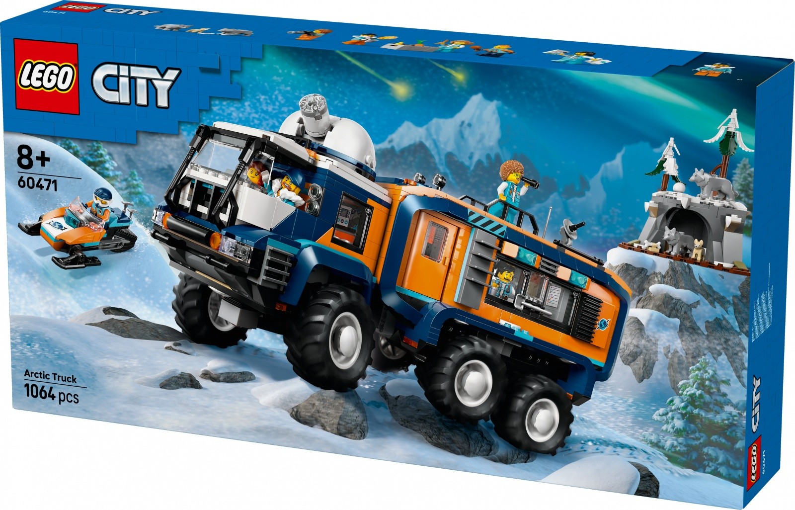 LEGO City 60471 - Tovornjak s hladilno enoto Arktične raziskovalke 5