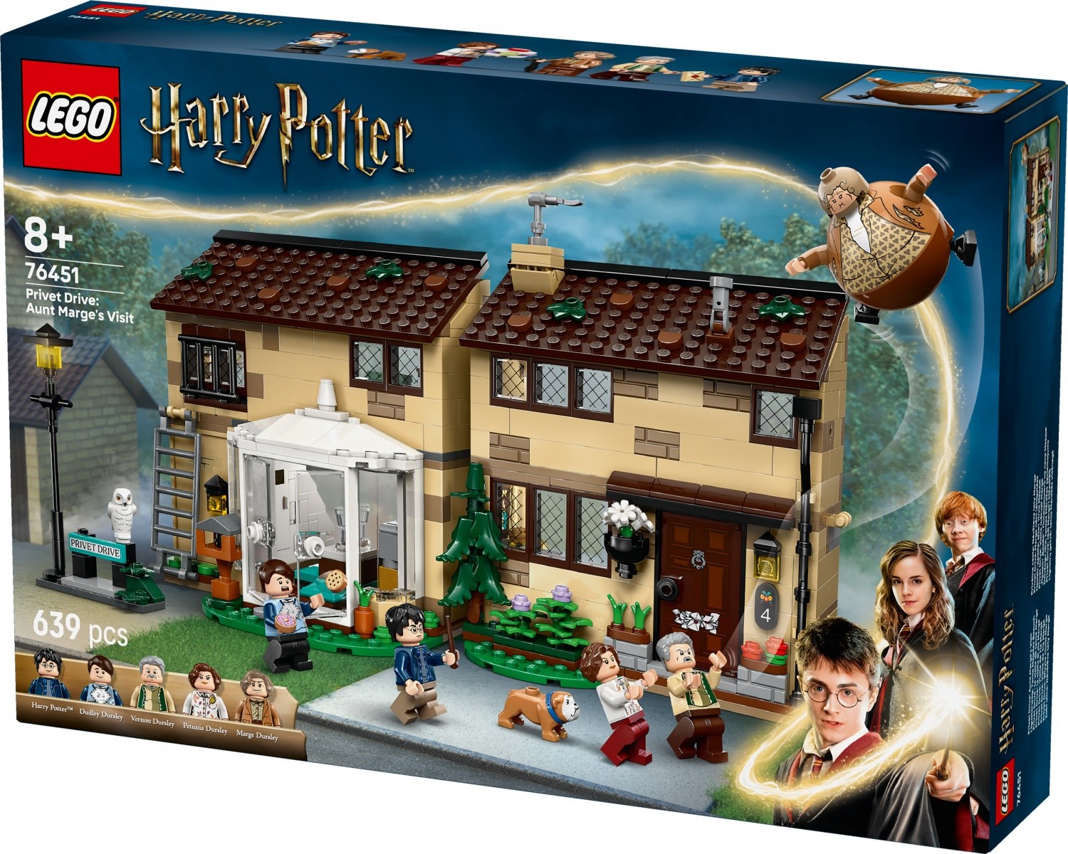 LEGO Harry Potter 76451 - Privet Drive: Obisk tete Marge 5