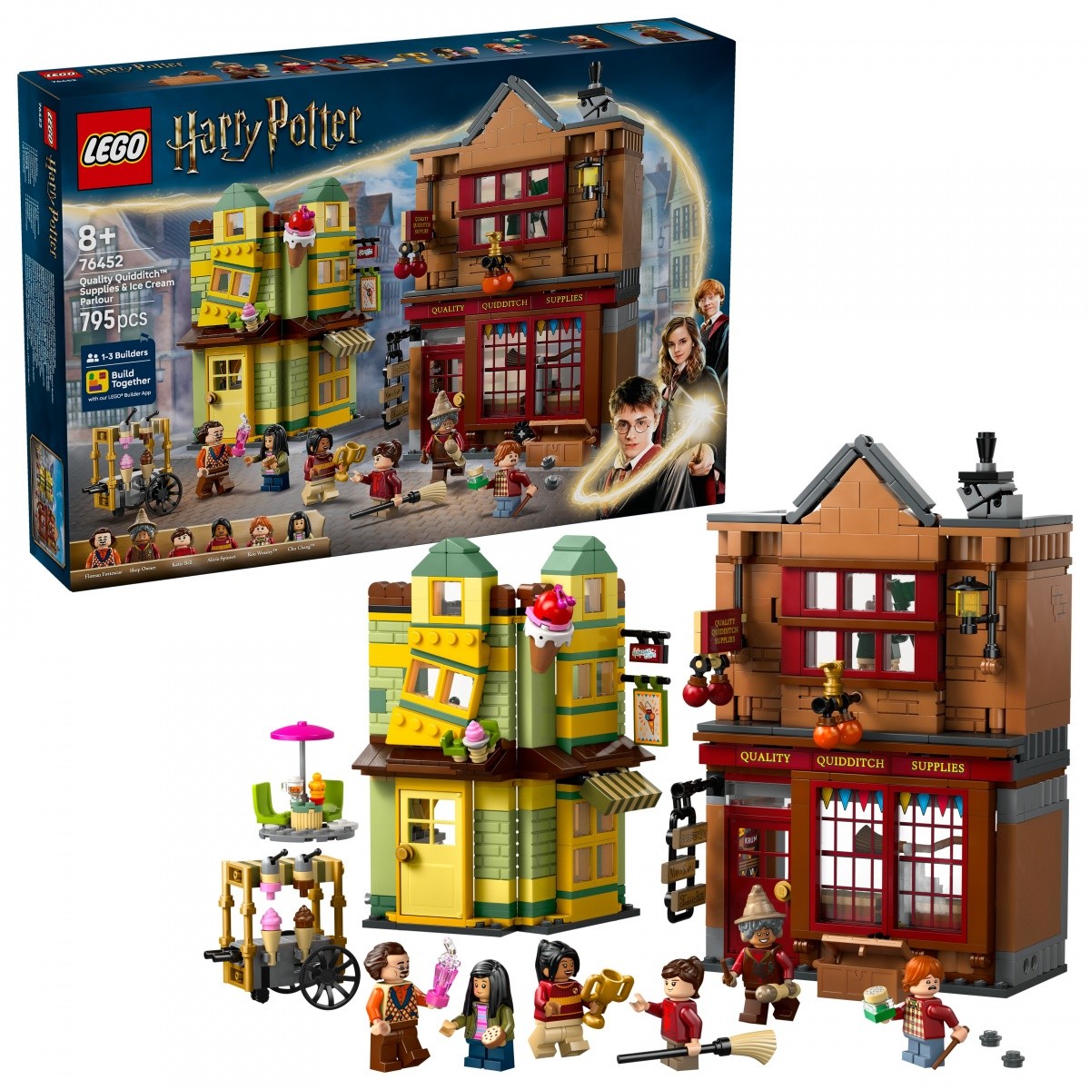 LEGO Harry Potter 76452 - Oprema za Quidditch in sladoled 6