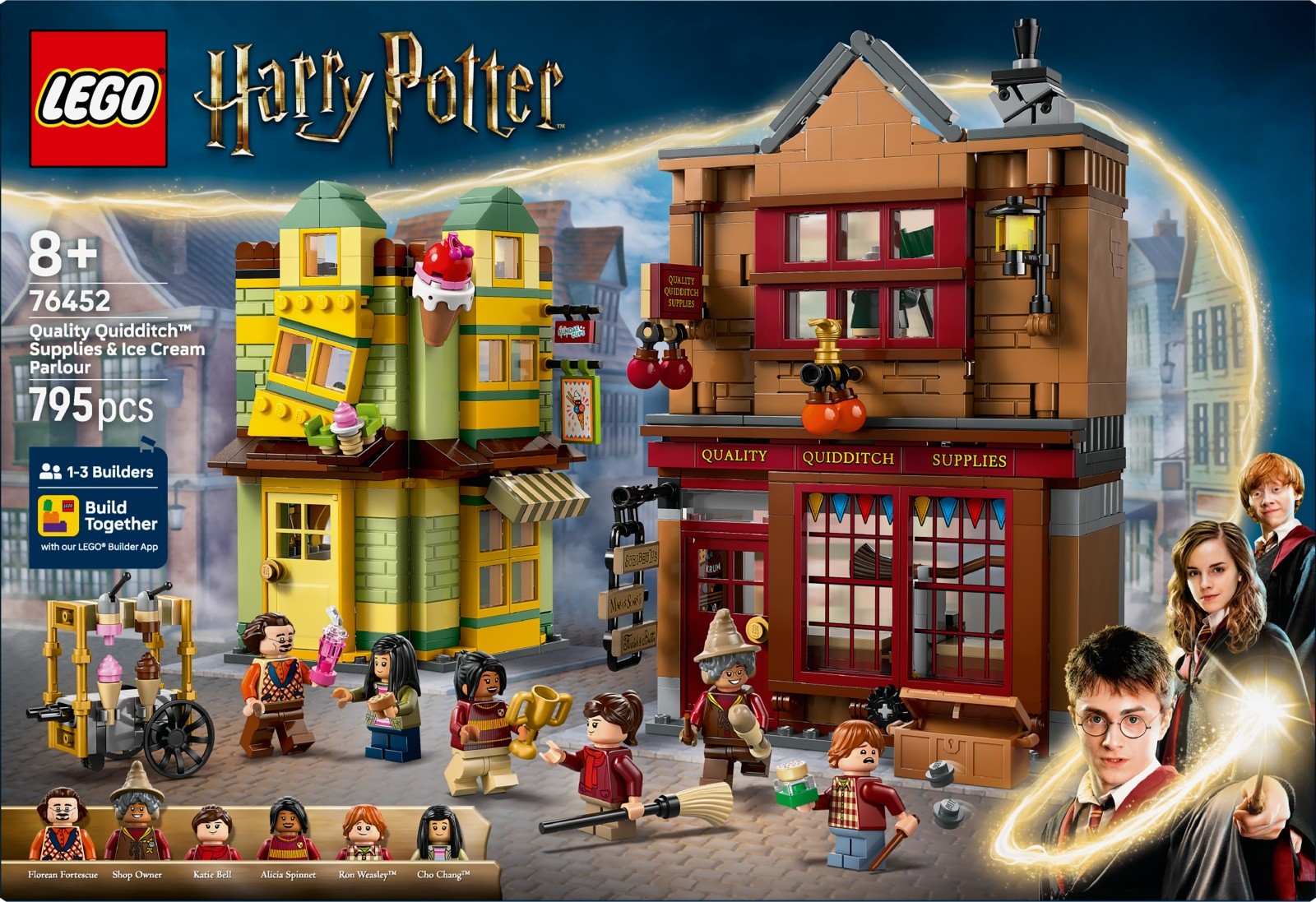 LEGO Harry Potter 76452 - Oprema za Quidditch in sladoled 7
