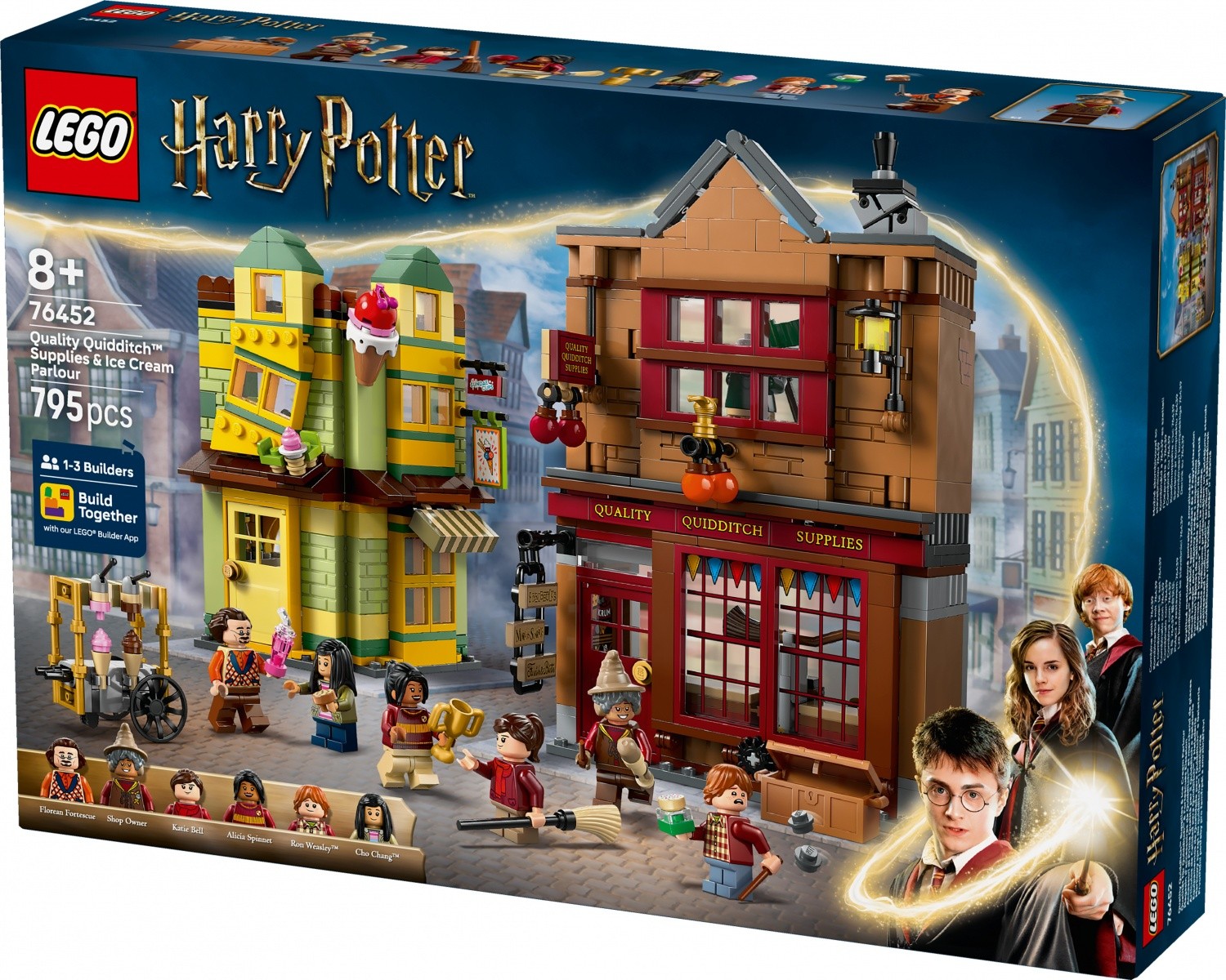 LEGO Harry Potter 76452 - Oprema za Quidditch in sladoled 8