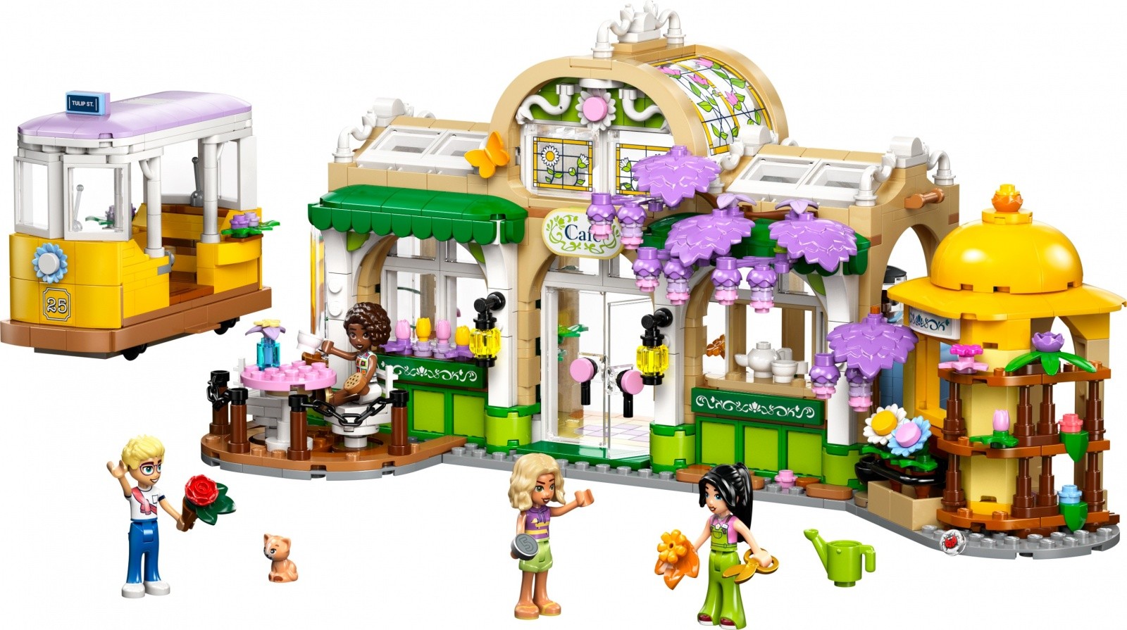 LEGO Friends 42671 - Zelena kavarna in cvetličarna 2