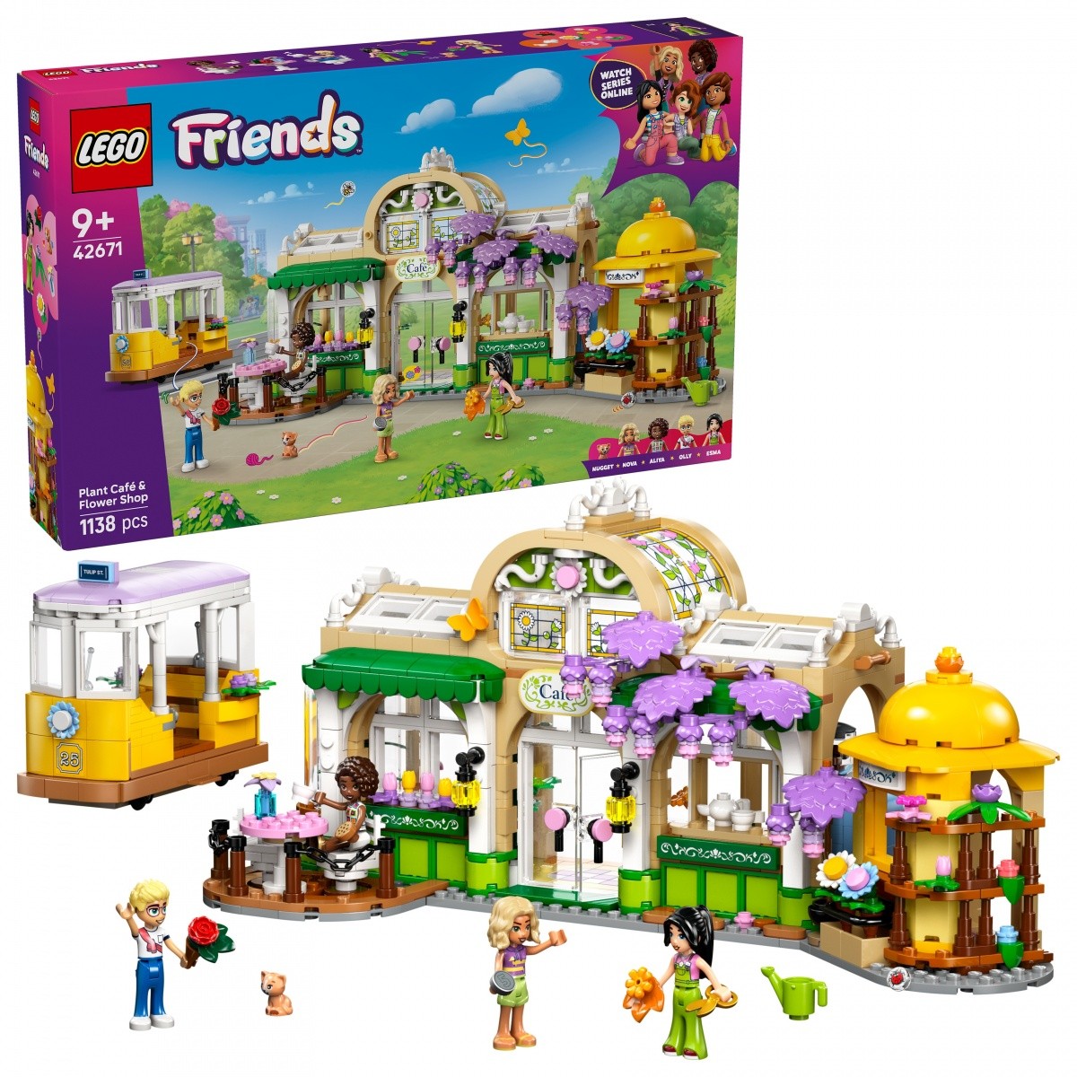 LEGO Friends 42671 - Zelena kavarna in cvetličarna 3