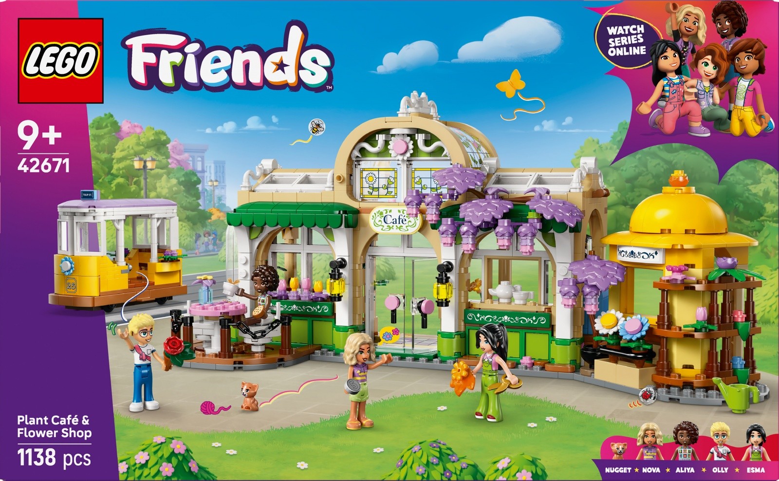 LEGO Friends 42671 - Zelena kavarna in cvetličarna 4