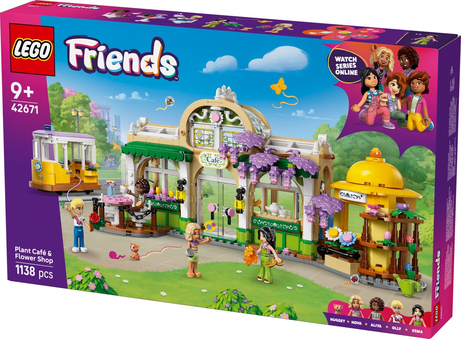 LEGO Friends 42671 - Zelena kavarna in cvetličarna 5