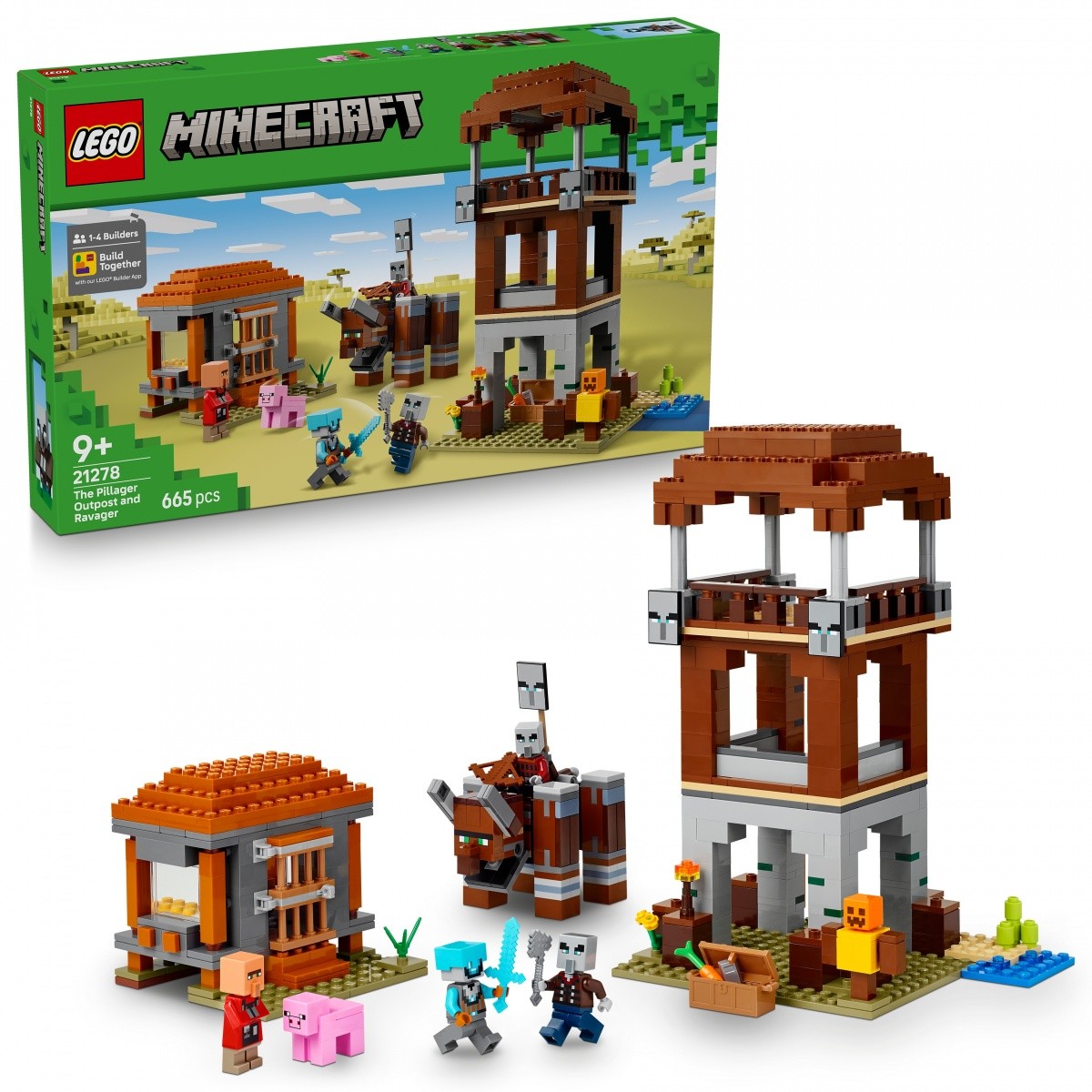 LEGO Minecraft 21278 Razbojniška votlina 3