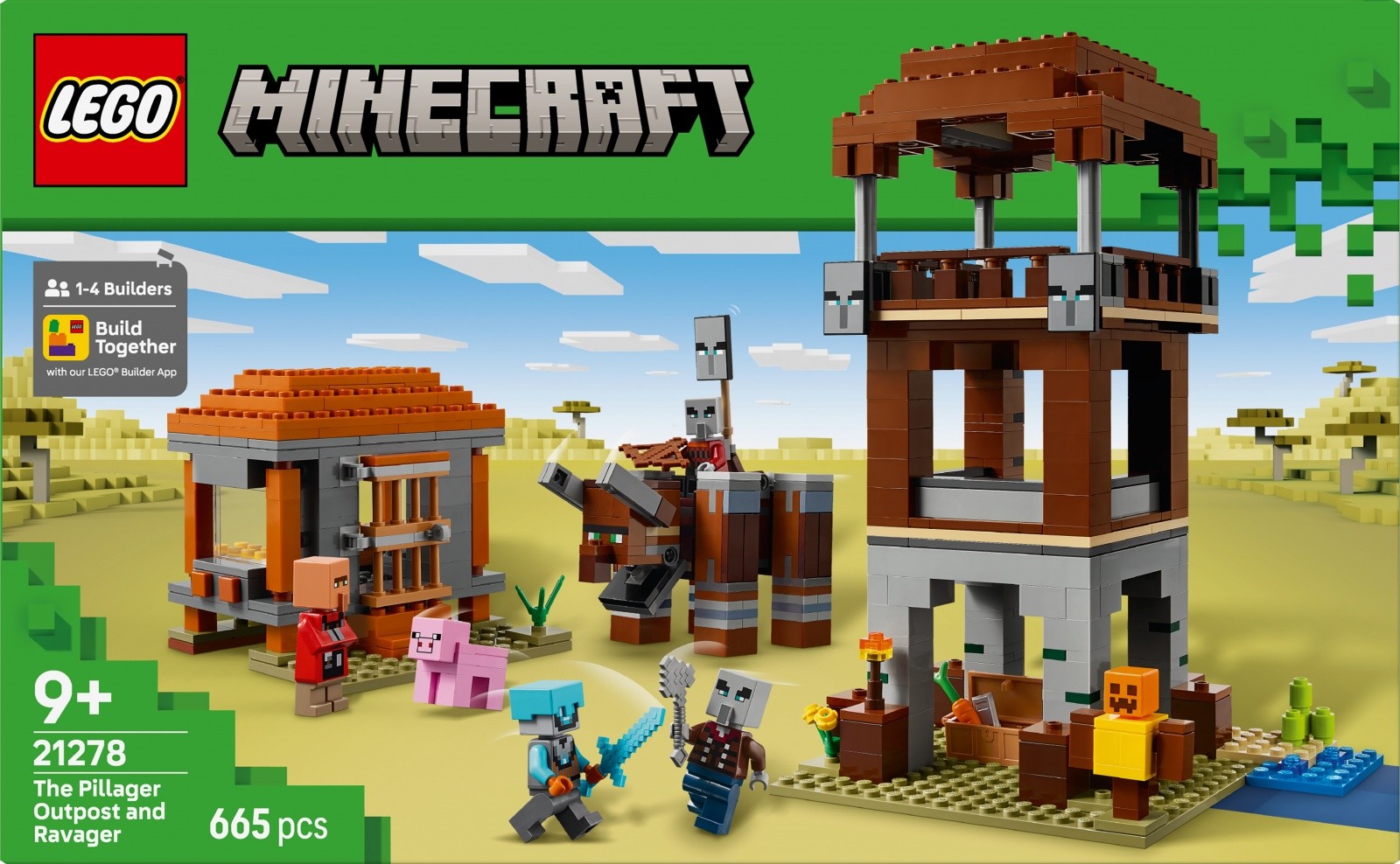 LEGO Minecraft 21278 Razbojniška votlina 4