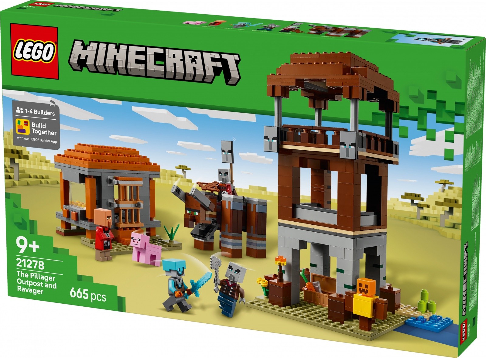 LEGO Minecraft 21278 Razbojniška votlina 5