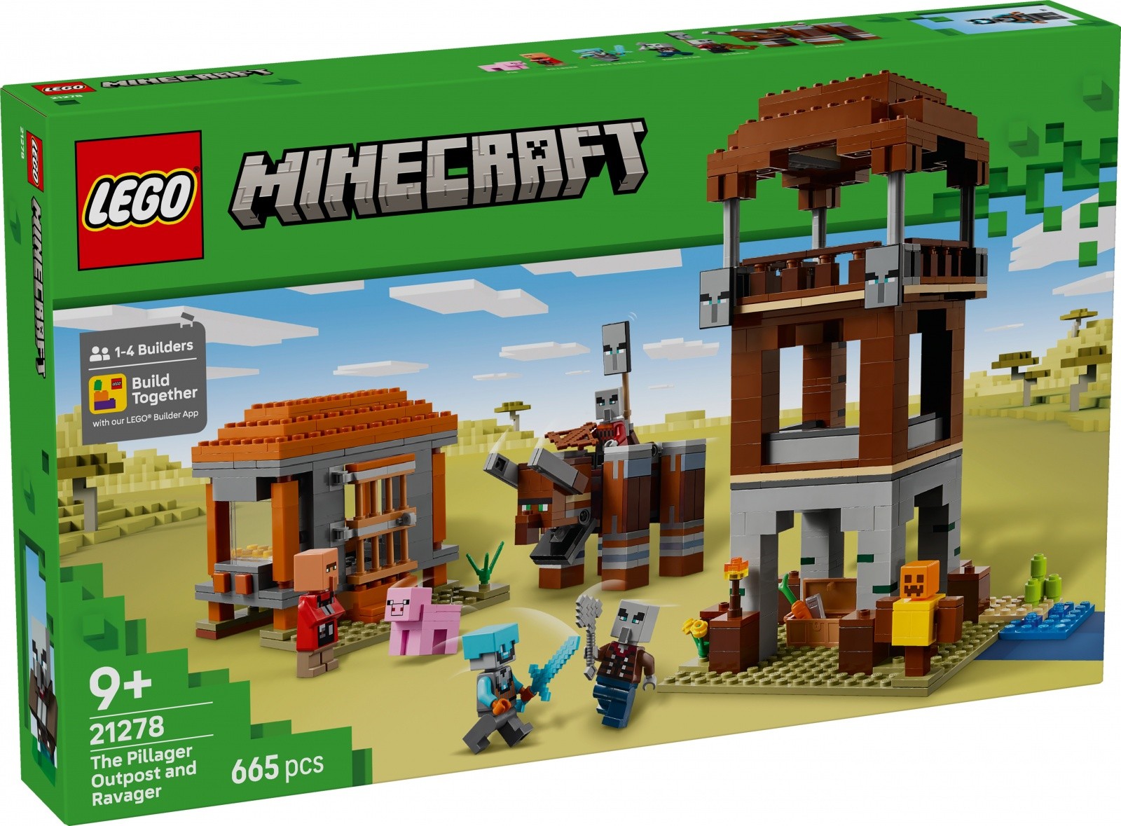 LEGO Minecraft 21278 Razbojniška votlina