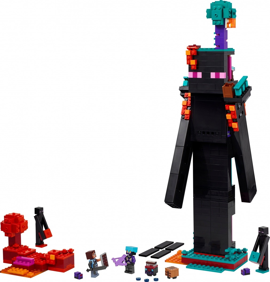 LEGO Minecraft 21279 Endermanov stolp 2