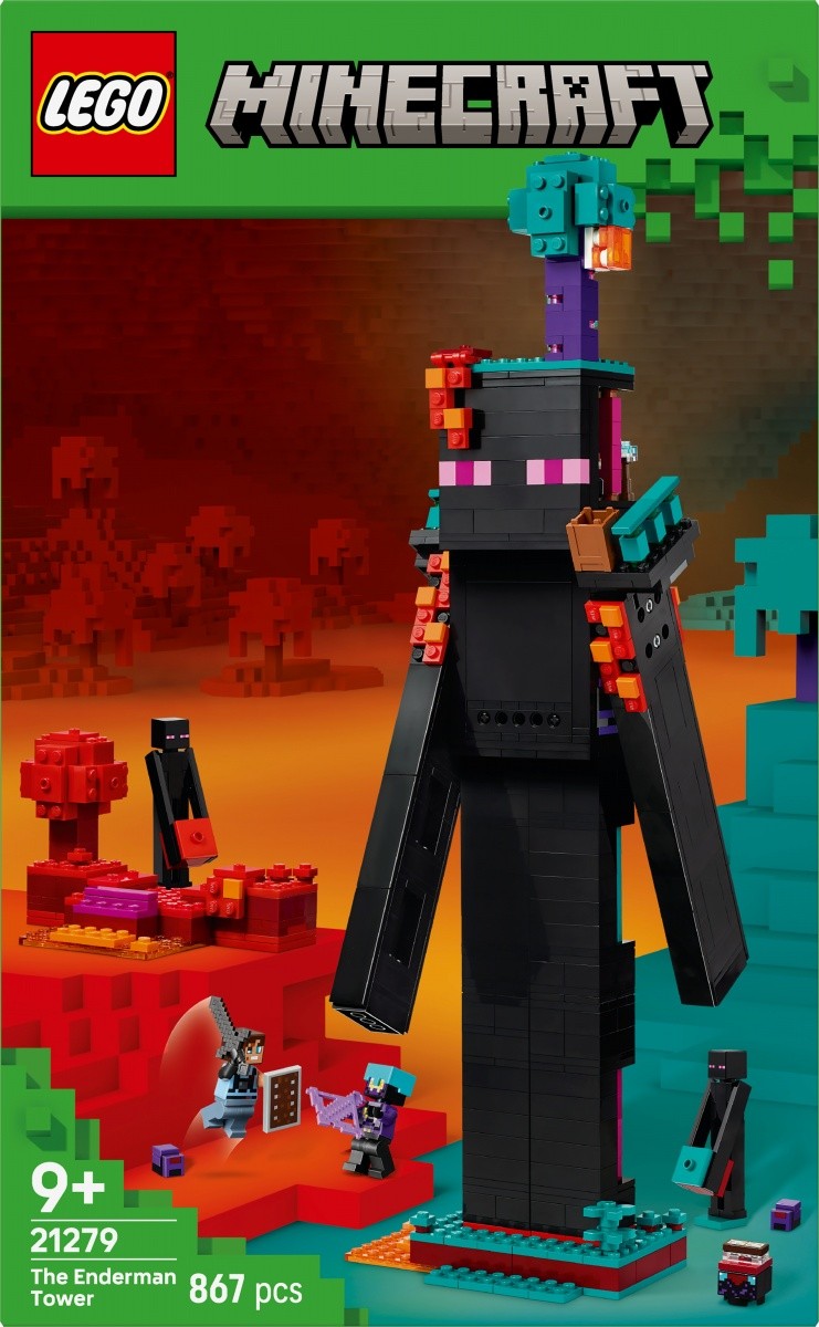 LEGO Minecraft 21279 Endermanov stolp 3