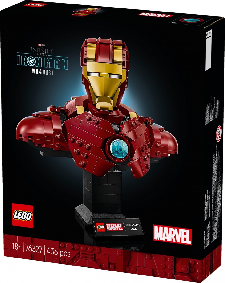 LEGO Kocke Super Heroes 76327 Iron Man MK4 4