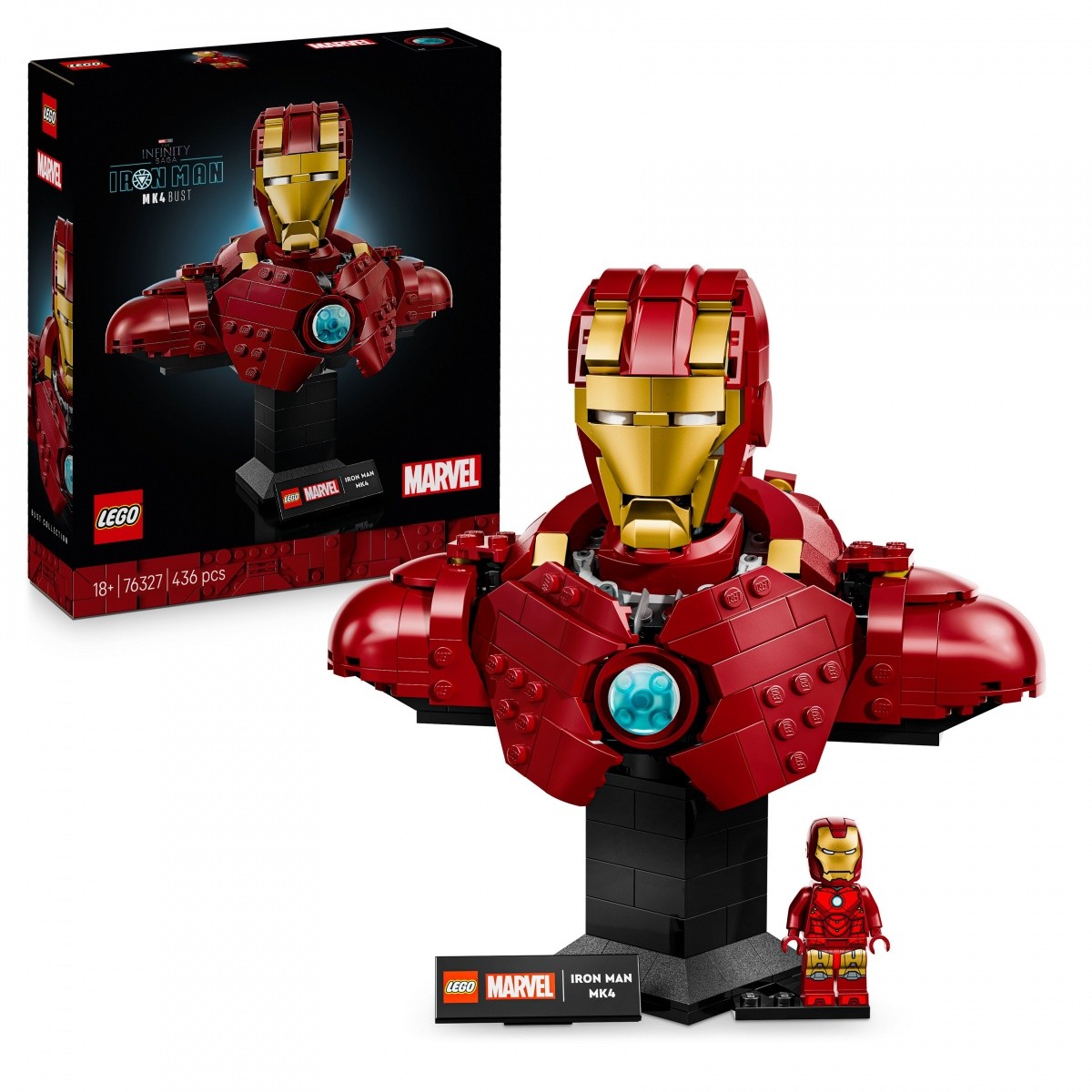 LEGO Kocke Super Heroes 76327 Iron Man MK4 8