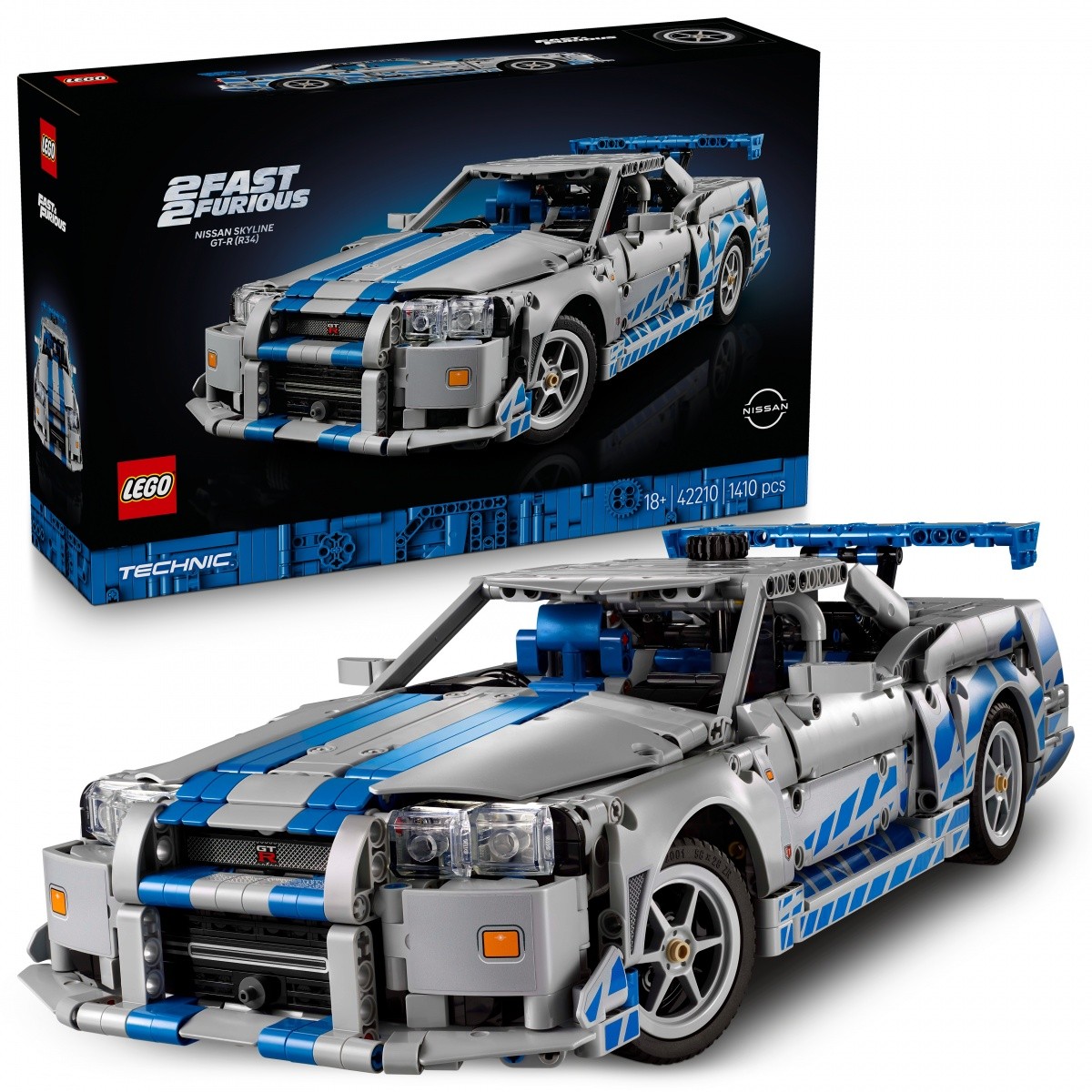 LEGO Technic 42210 Nissan Skyline GT-R 2