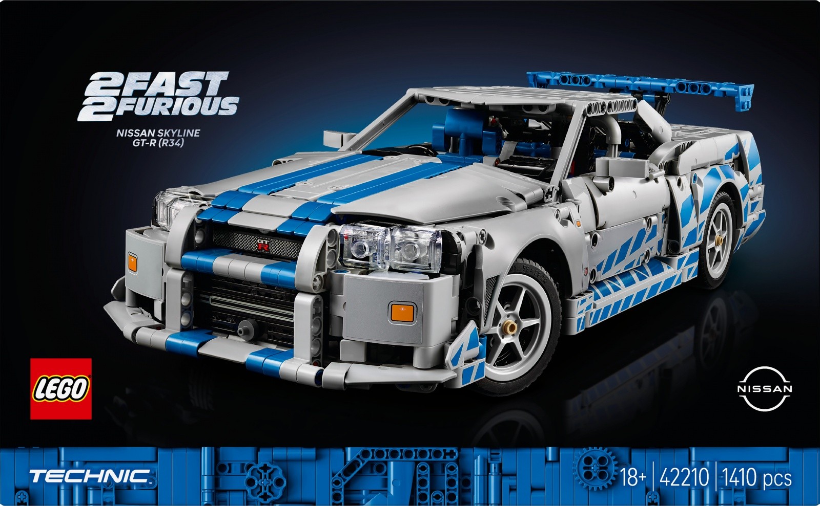 LEGO Technic 42210 Nissan Skyline GT-R 4