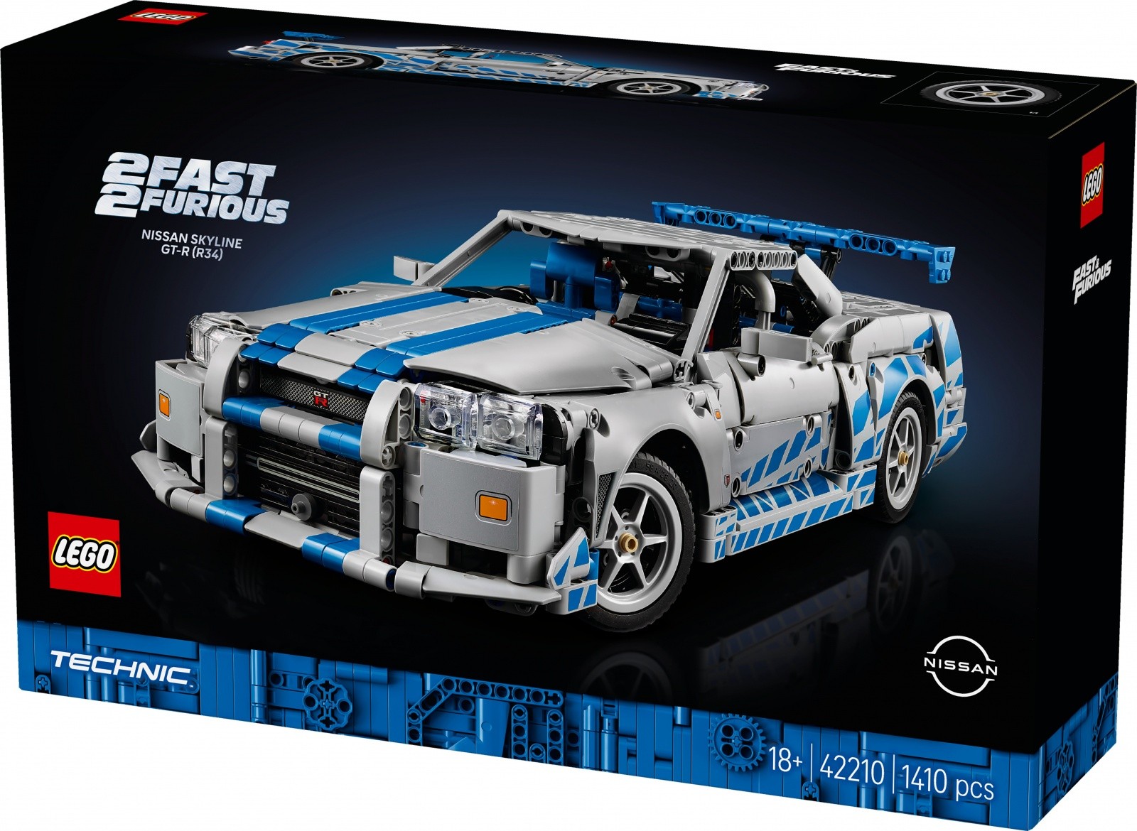 LEGO Technic 42210 Nissan Skyline GT-R 5