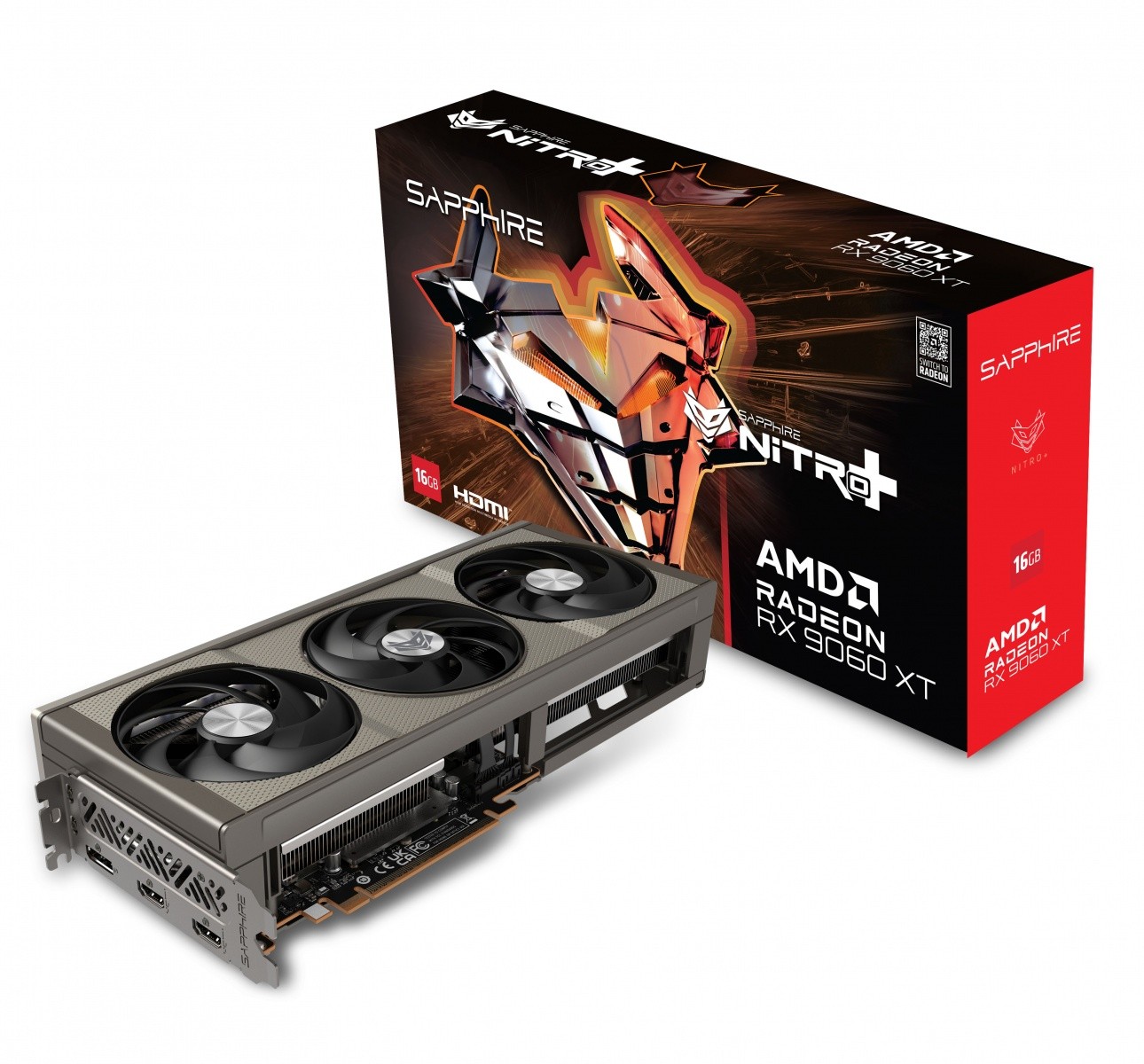 Grafična kartica Radeon RX 9060 XT Nitro+ 16GB GDDR6