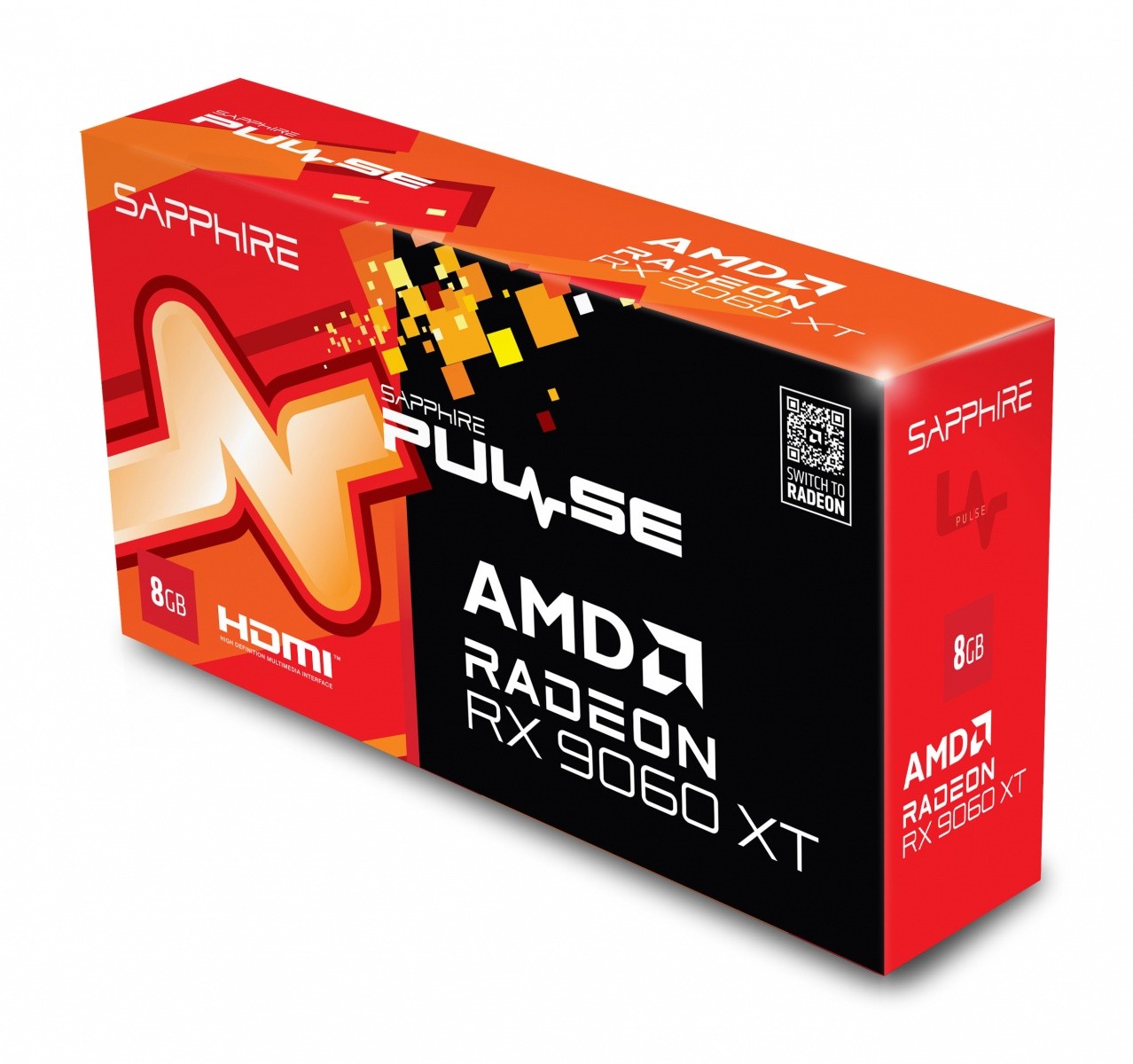 Grafična kartica Radeon RX 9060 XT Pulse 8GB GDDR6 7