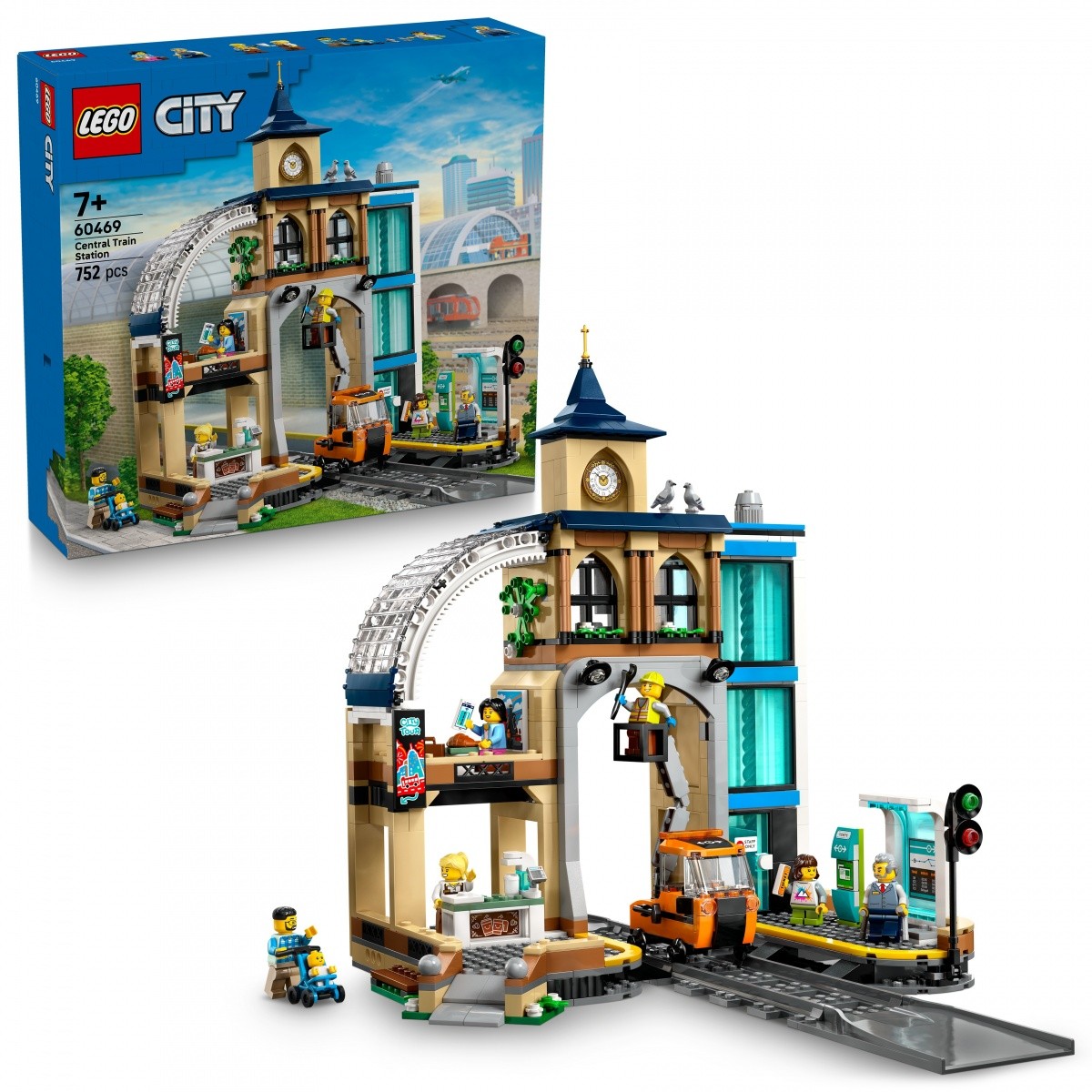 LEGO City 60469 Centralna železniška postaja 3