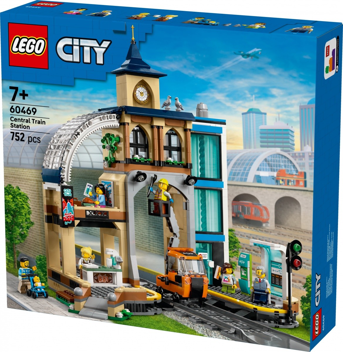 LEGO City 60469 Centralna železniška postaja 5