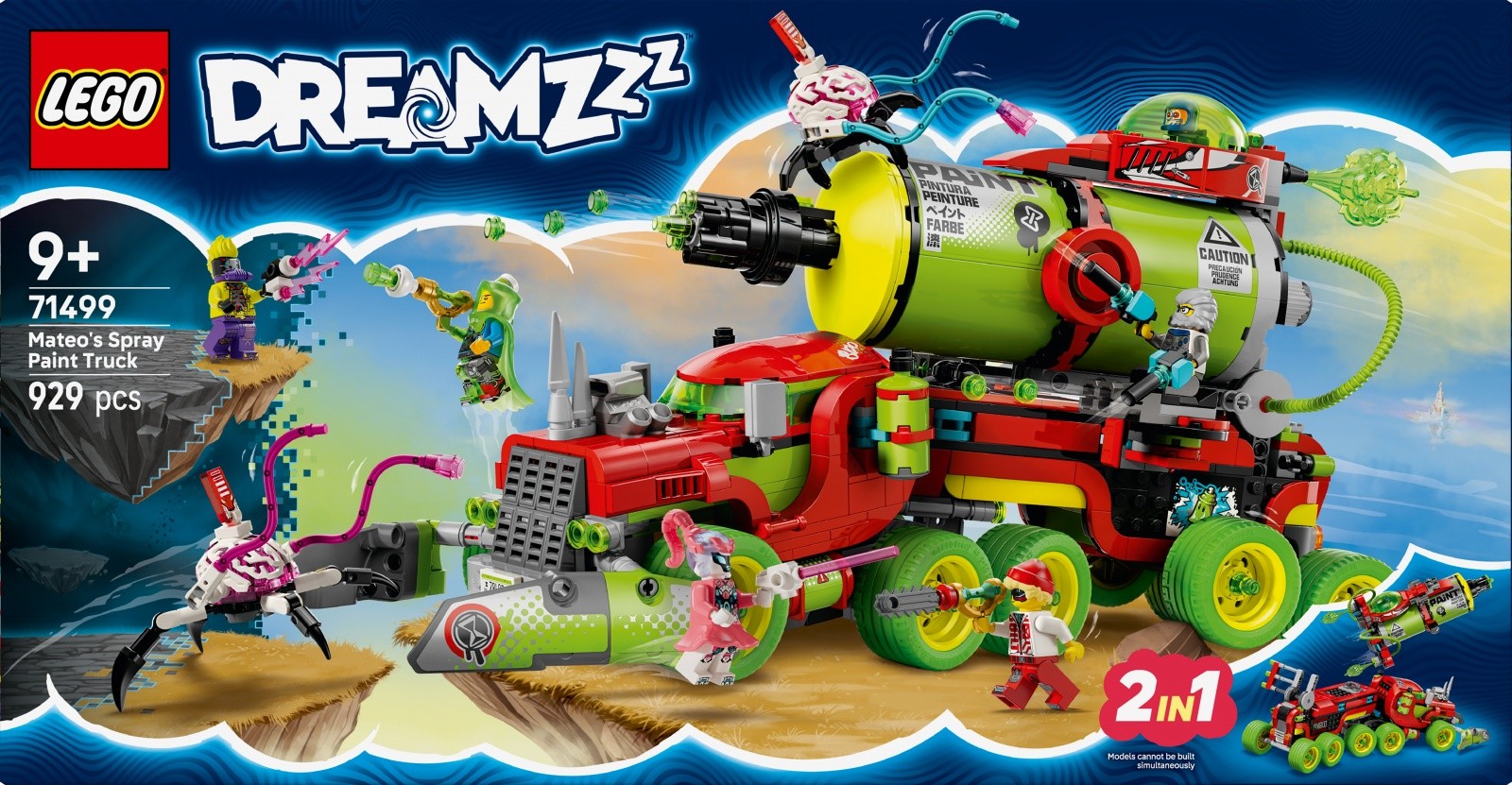 LEGO Kocke DREAMZzz 71499 Mateo's sprej kamion 4