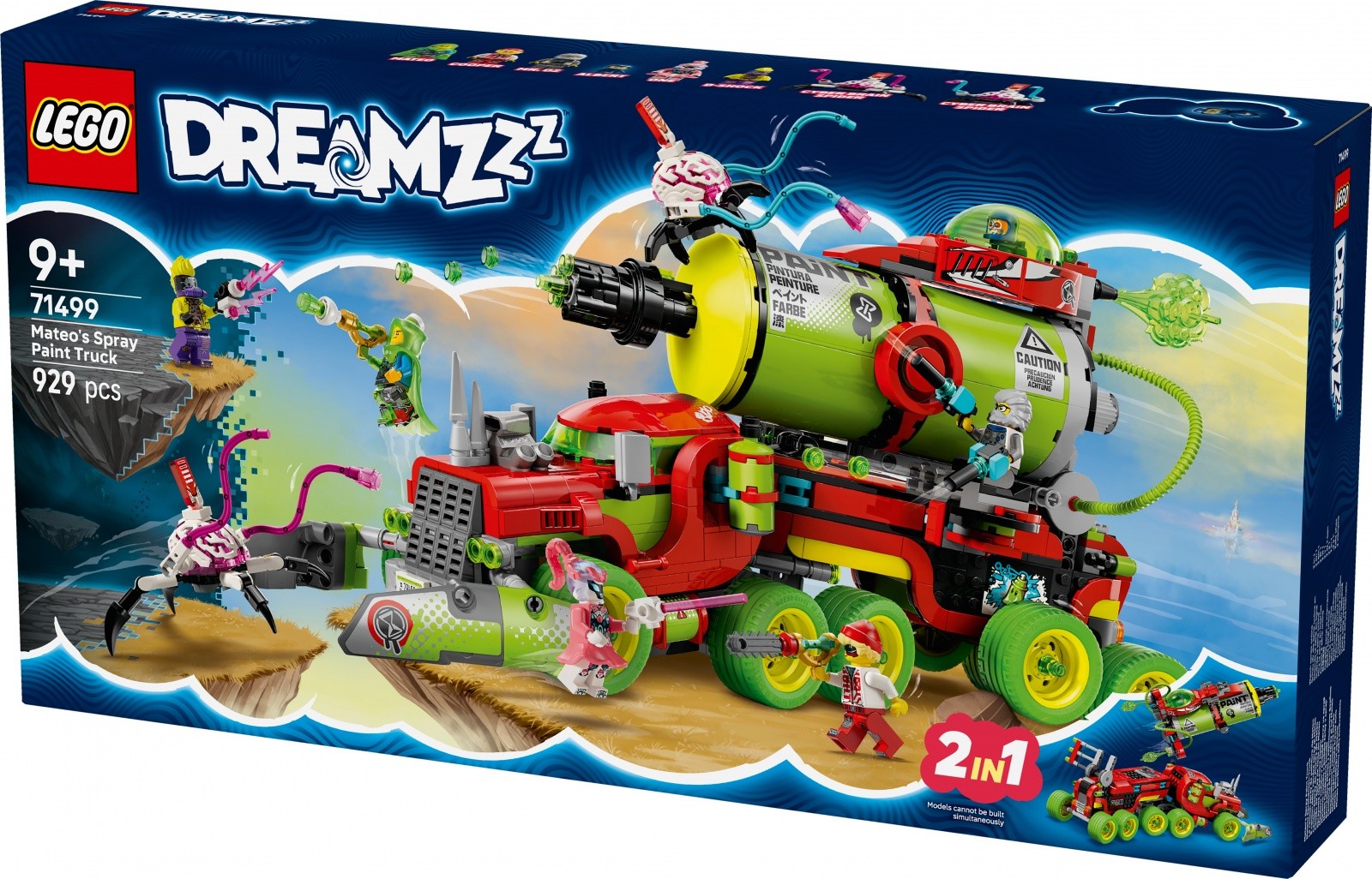 LEGO Kocke DREAMZzz 71499 Mateo's sprej kamion 5
