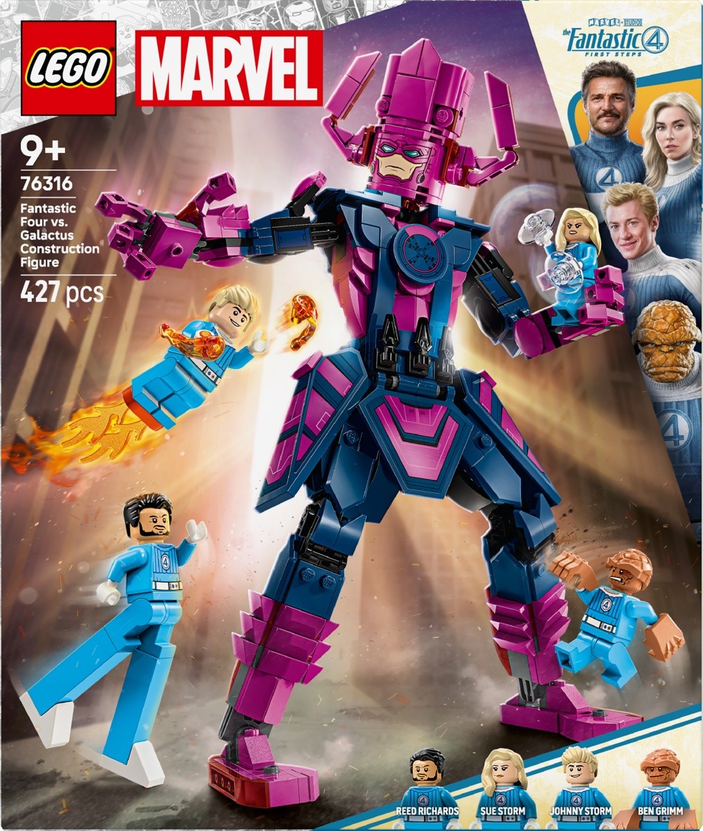 LEGO Kocke Super Heroes 76316 Fantastična četverica vs Galactus 3