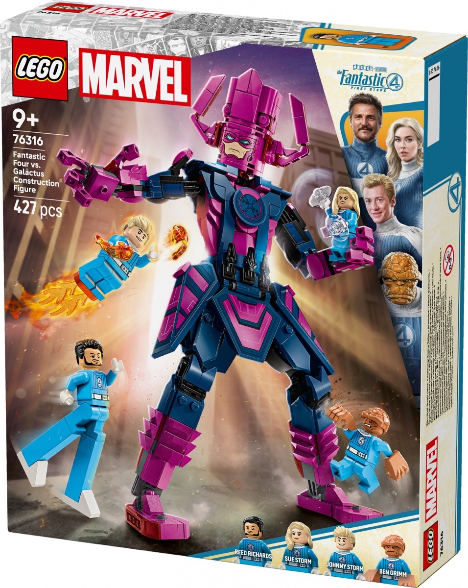LEGO Kocke Super Heroes 76316 Fantastična četverica vs Galactus 4
